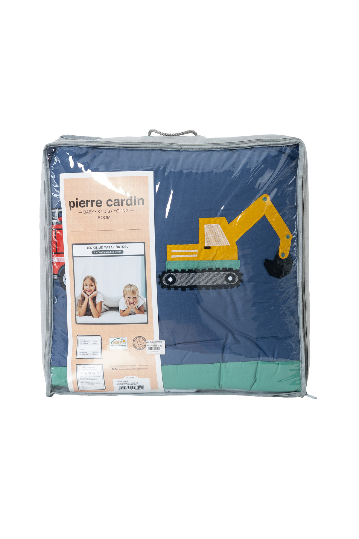 Pierre Cardin Tek Kişilik 3 Parça Nevresim Takımı Uyku Seti fotoğrafı 2 (önizleme)