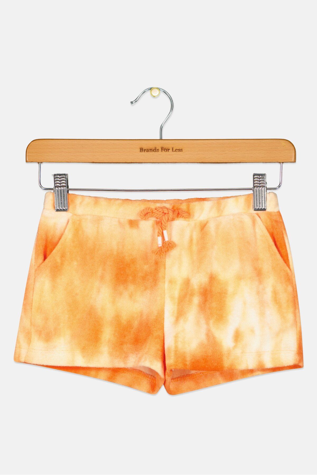 Epic Threads-Kids Girl Tie Dye Pull On Shorts, Island Orange 1