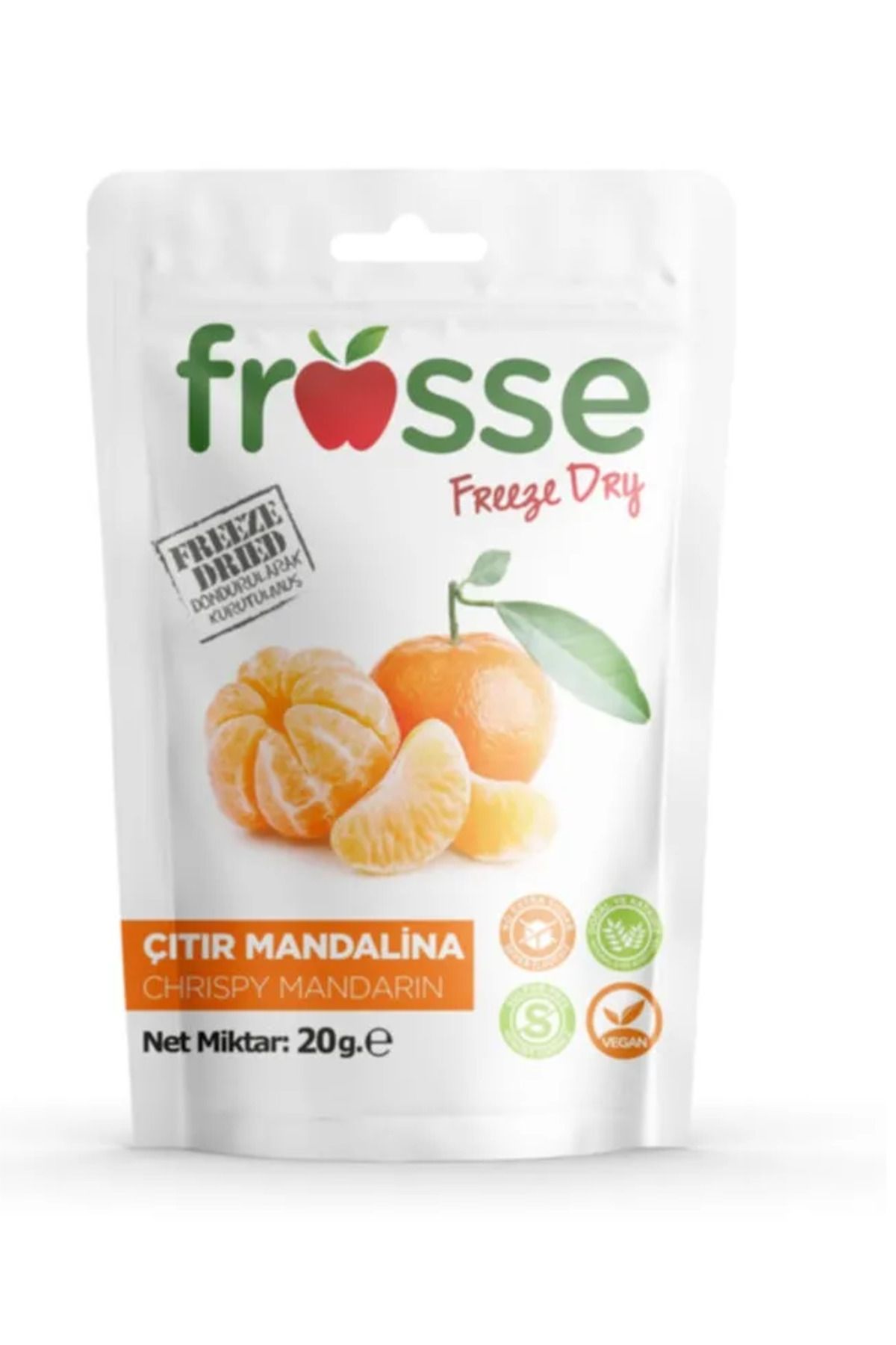 frosse Mandalina Kıtırı, Freeze Dried (DONDURARAK KURUTULMUŞ) Mandalina Cipsi