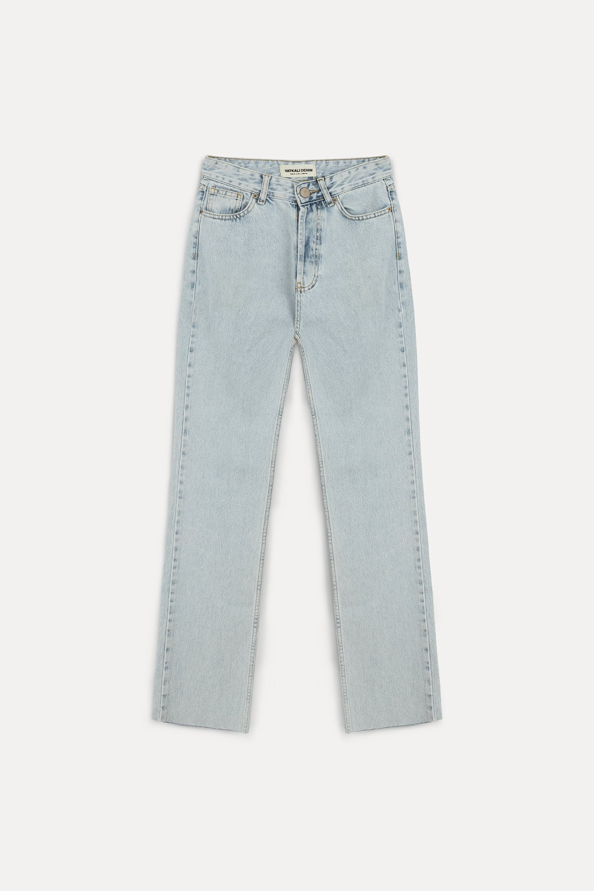 VATKALI Desert Straight Fit Jean Mavi görsel 6