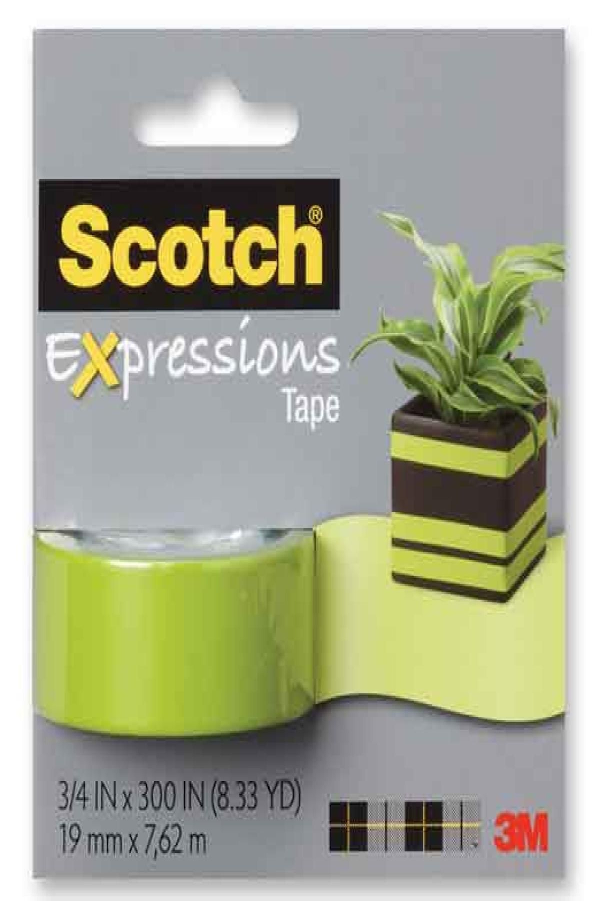 Nextpage Scotch® C214 Grn ® Renkli Bant Yeşil 19Mmx7,62 M