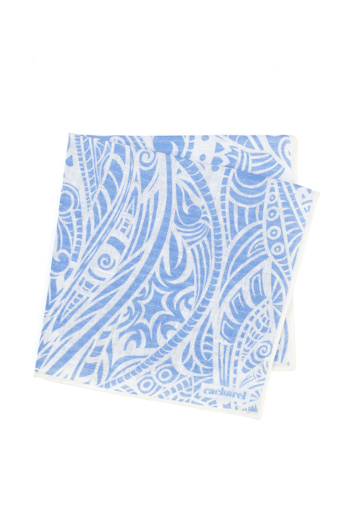 دستمال کتانی آبی برند کاشارل کد:(50290296-300) Cacharel