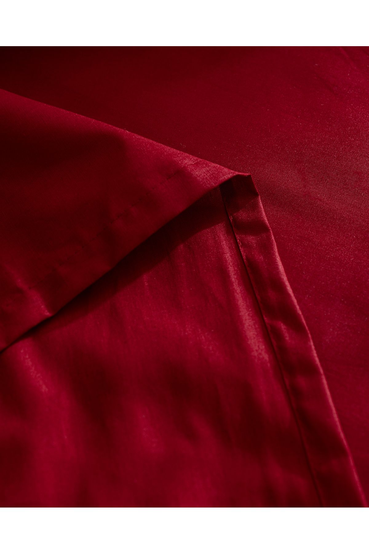 Madame Coco-Manon King Size Plus 100% Cotton Ranforce Non-Elastic Sheet - Red 3