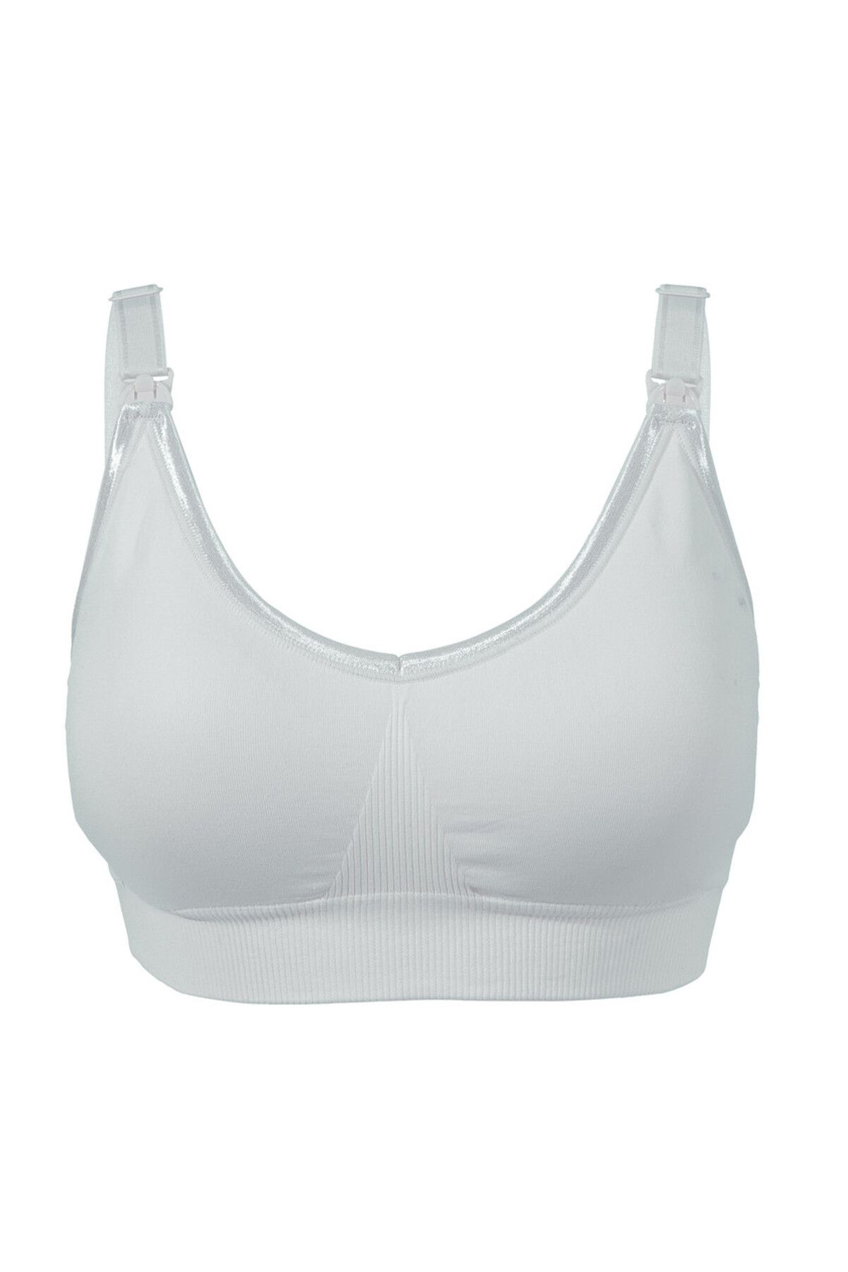 OKUS-Okus - Original Full Cup Maternity & Nursing Bra - Light Grey - Small 1