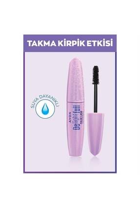 Avon Delightfull Suya Dayanıklı Maskara Blackest Black