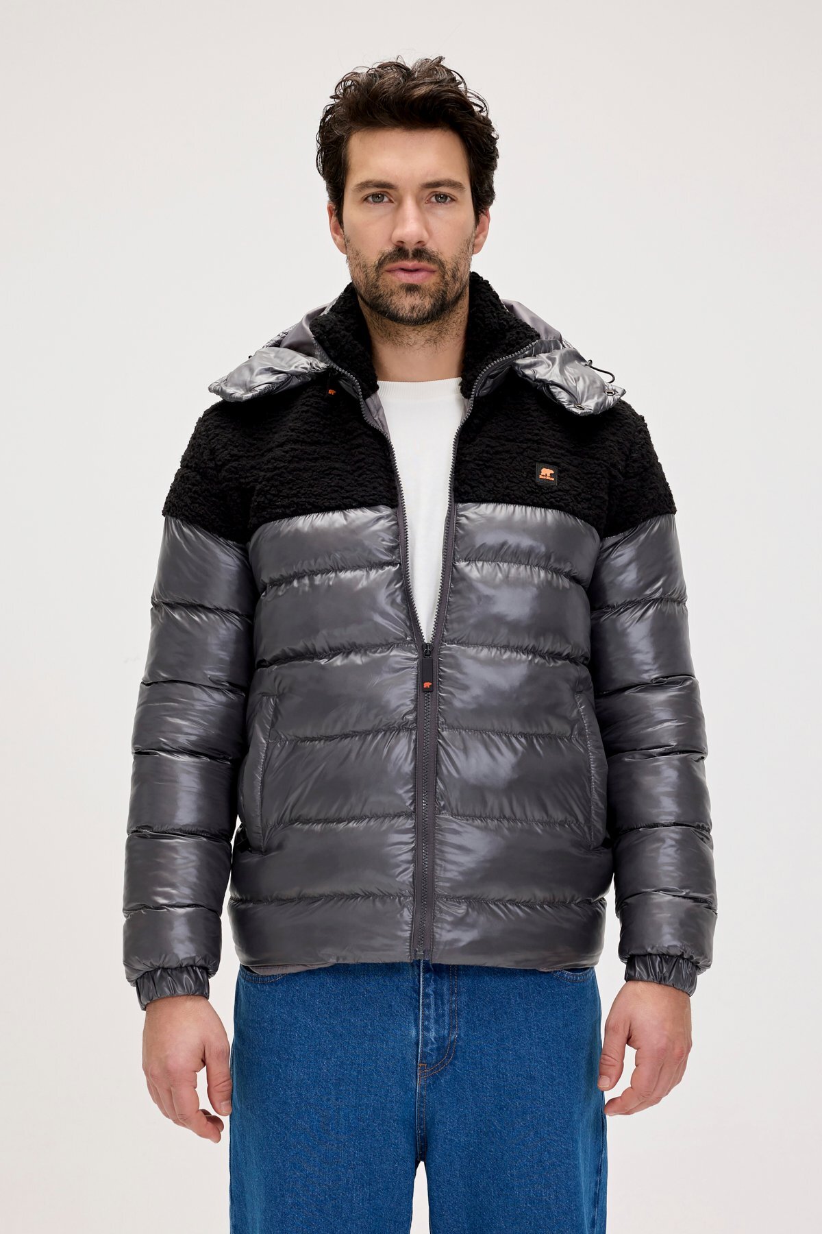 کاپشن پافر مردانه آلبرت آسفالت