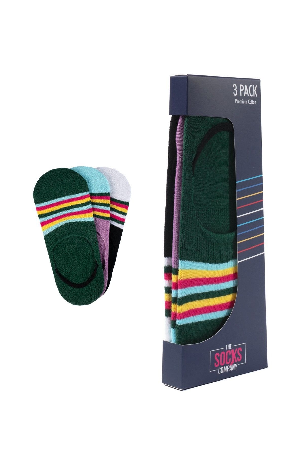 The Socks Company-Sada 3 ponožek pro ženy - 23Sdcr160P 1