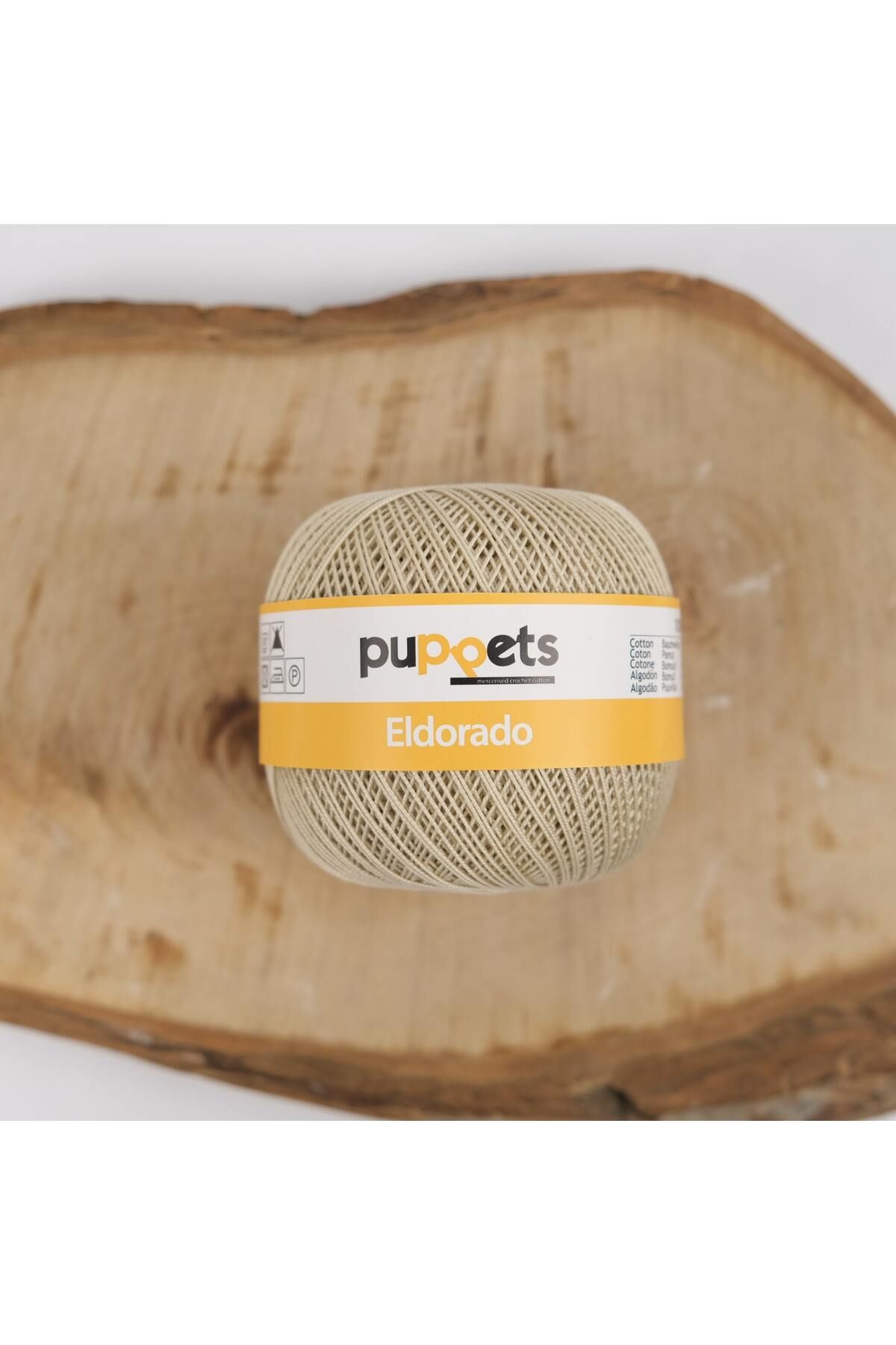 Puppets-Eldorado Beige Lace String - No:12 50 Gr, 07502 1