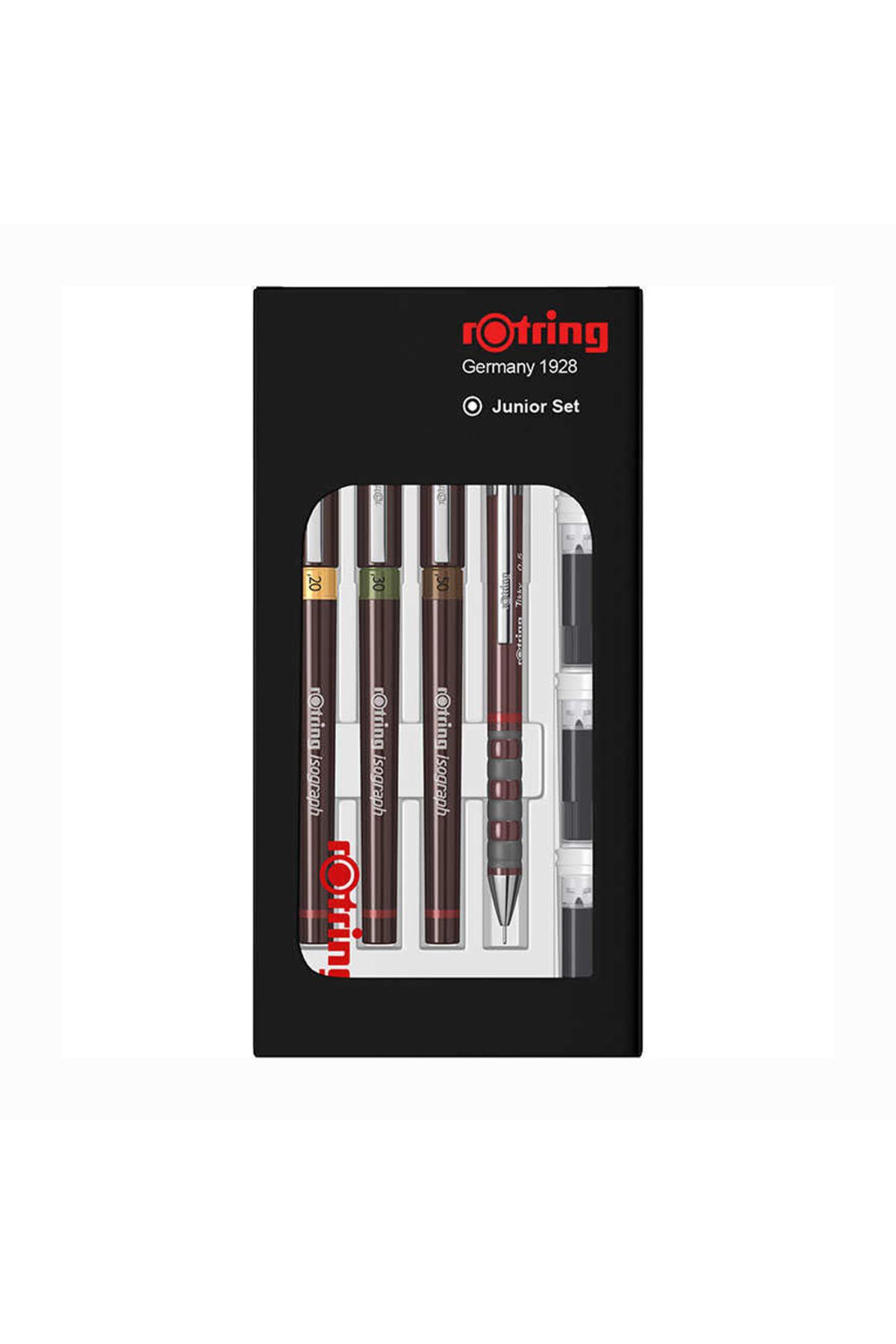 Rotring Isograph Rapido Junior Set 0.2-0.3-0.5 0.5 Tikky / S0699320