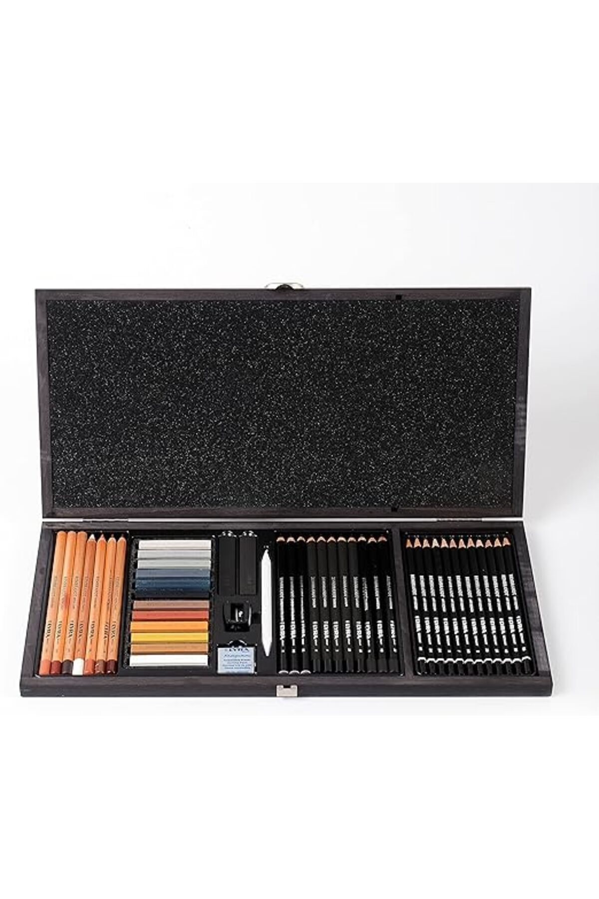 CAMUS REMY MARTIN ESPOIR 3本セット Lyra Drawing 47 Parça Ahşap Kutulu Eskiz Çizim Seti / L2054001