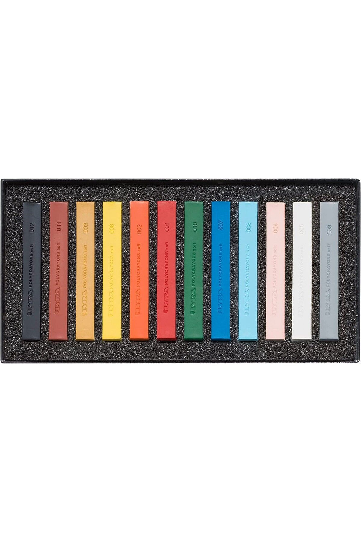 LYRA-Polycrayons Soft - Powder Pastel 12 Colors 2