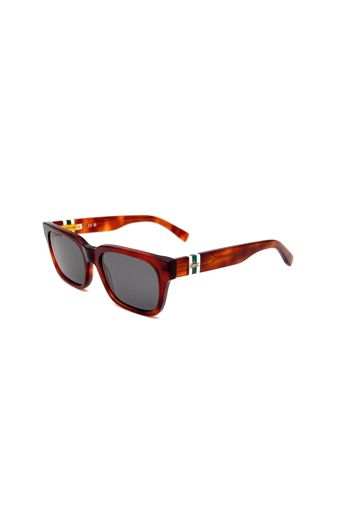 عینک آفتابی سفید مردانه L6007S 218 اورجینال Lacoste