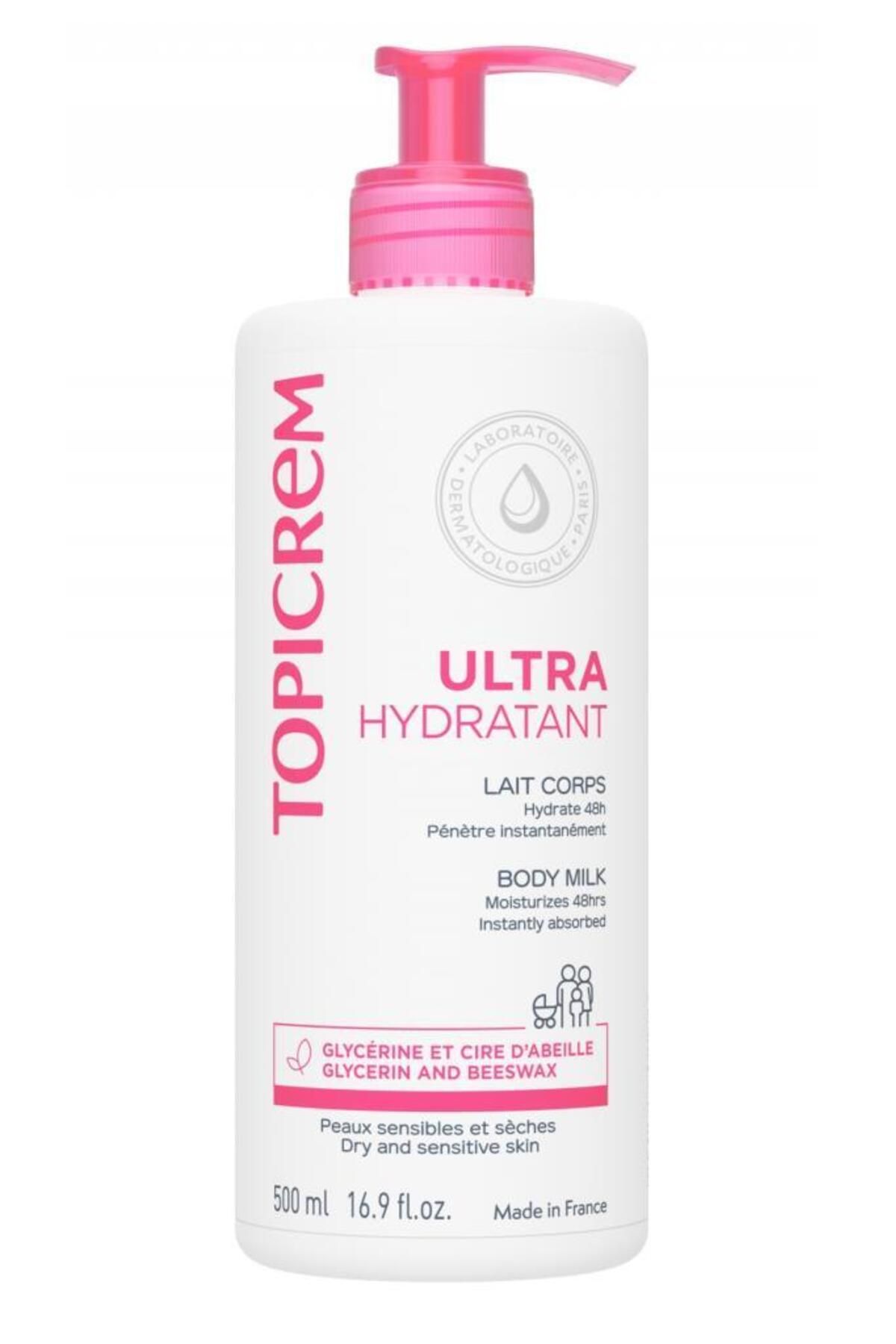 Topicrem Ultra Hydratant Body Milk 500 ml