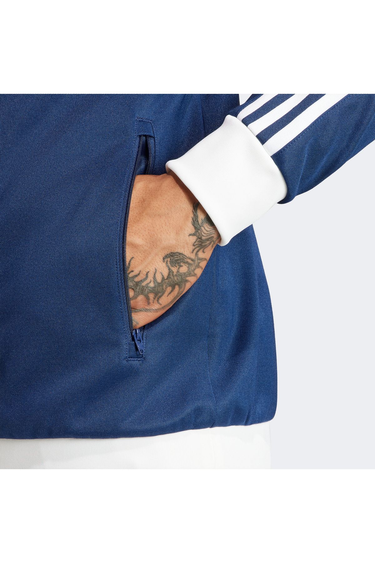 adidas-Originals Beckenbauer Tt Men's Blue Jacket 6