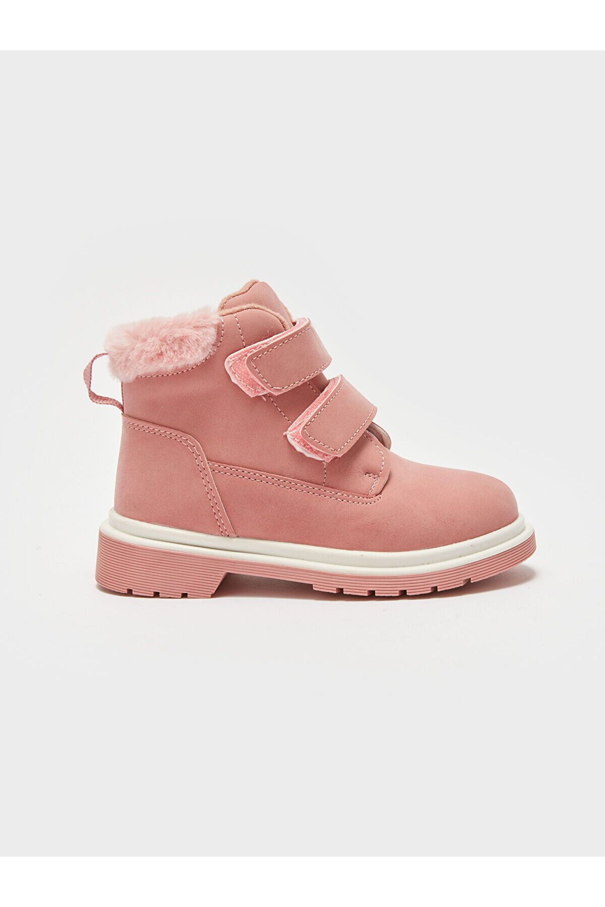 LC Waikiki-Lcw Leather Look Velcro Baby Girl Boots 2