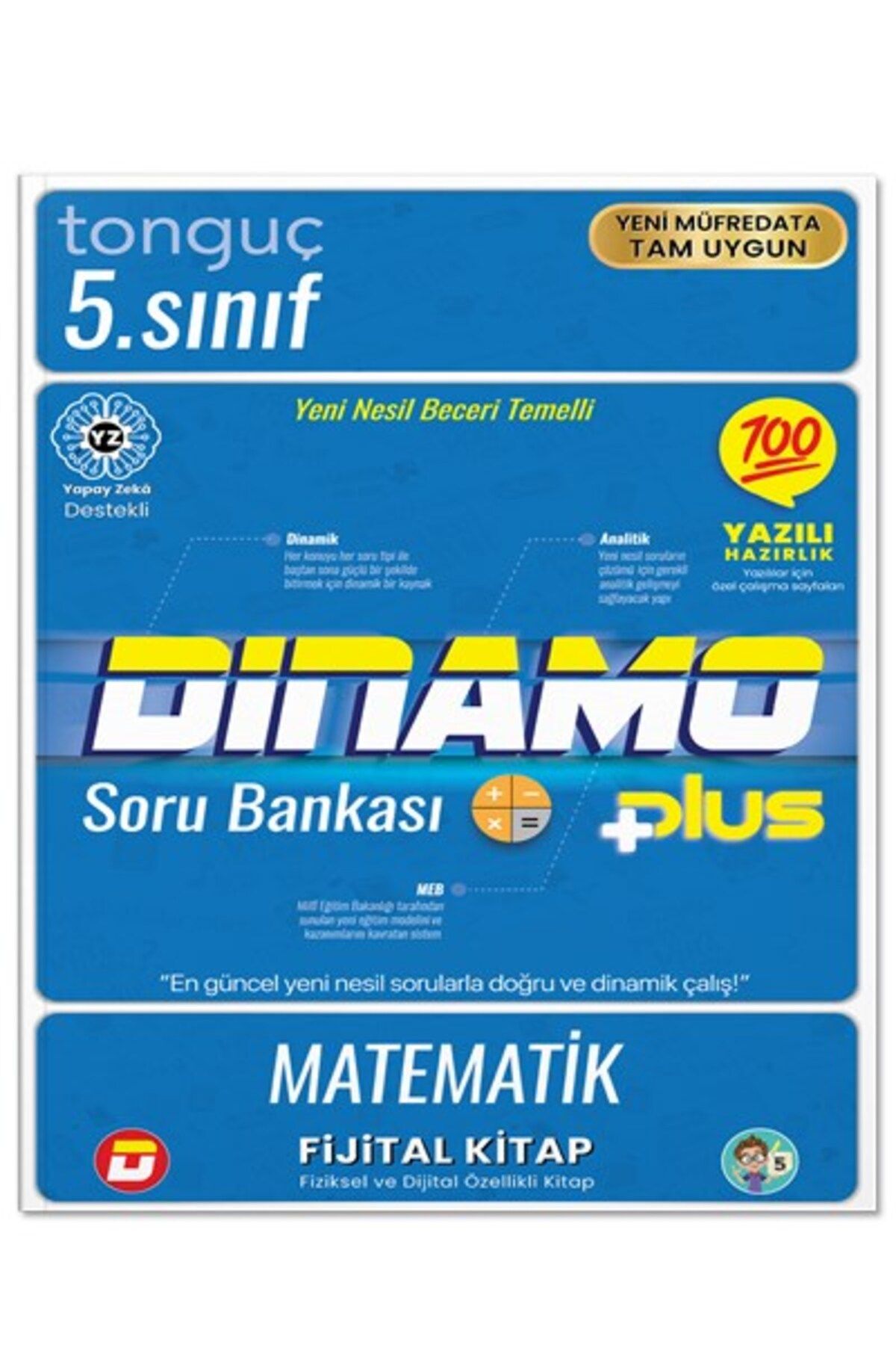 Tonguç Yayınları 5. Sınıf Matematik Dinamo Soru Bankası Mst02778