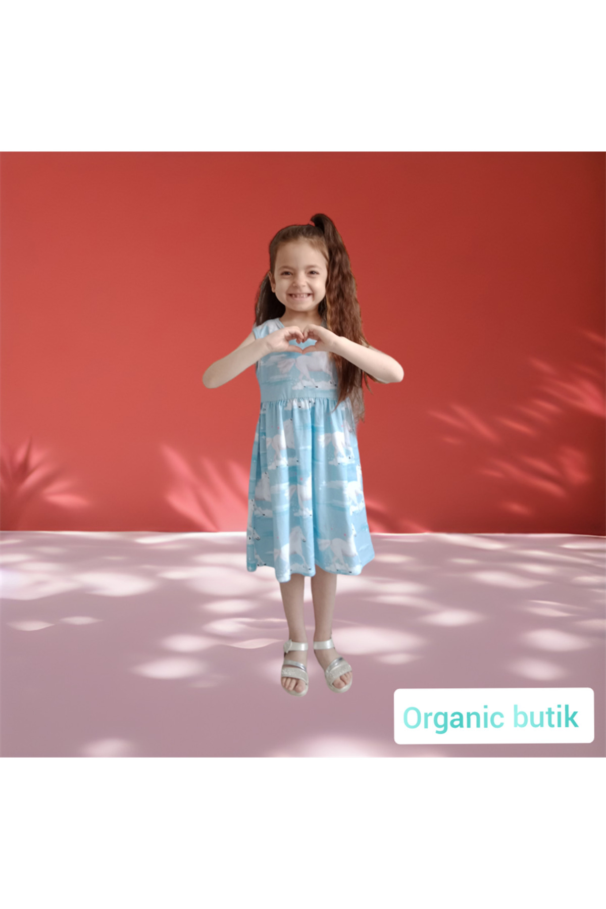 Walkiddy Beyaz At Desesnli Bebek Elbise fotoğrafı 2 (önizleme)