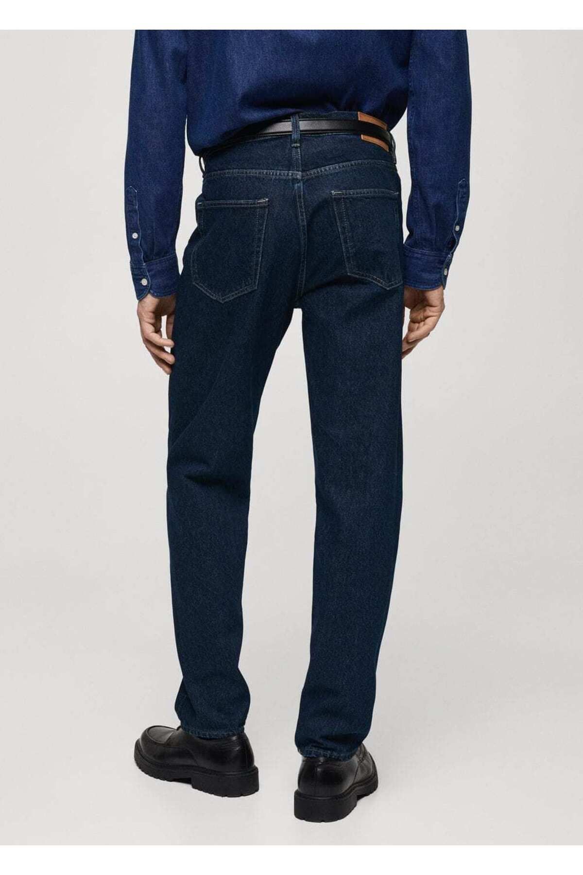 MANGO Man-Regular Cut Bob Jean Trousers 4