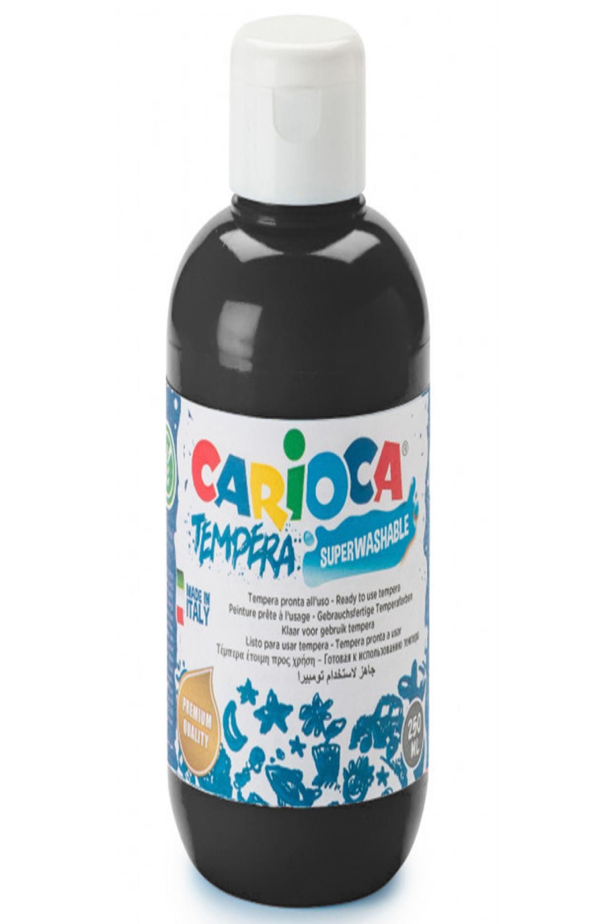 Nextpage Carioca Tempera Suluboya Süper Yıkanabilir Siyah 250 Ml Ko024/02