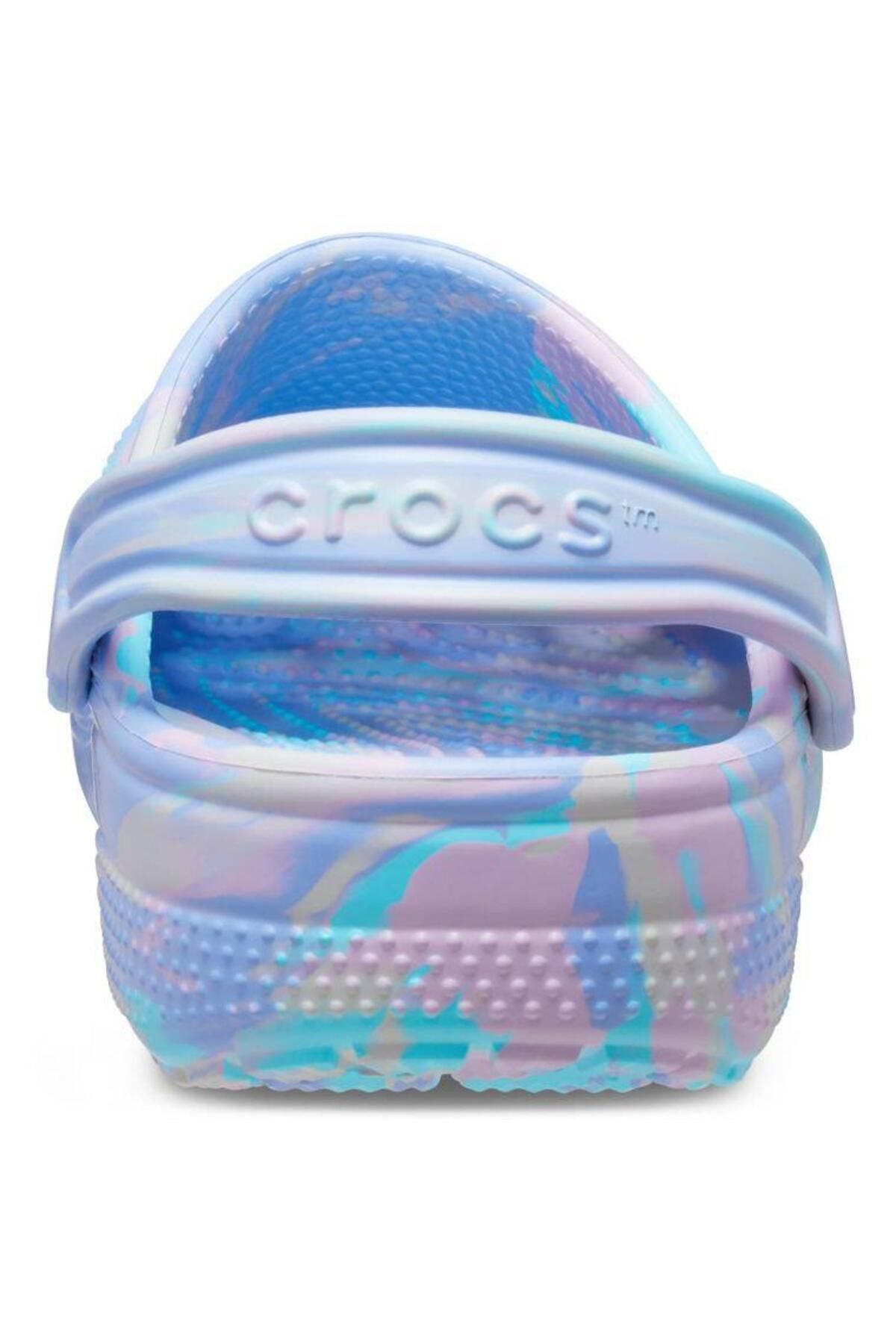 Crocs-Classic Marbled Clog K Kids Slippers 7