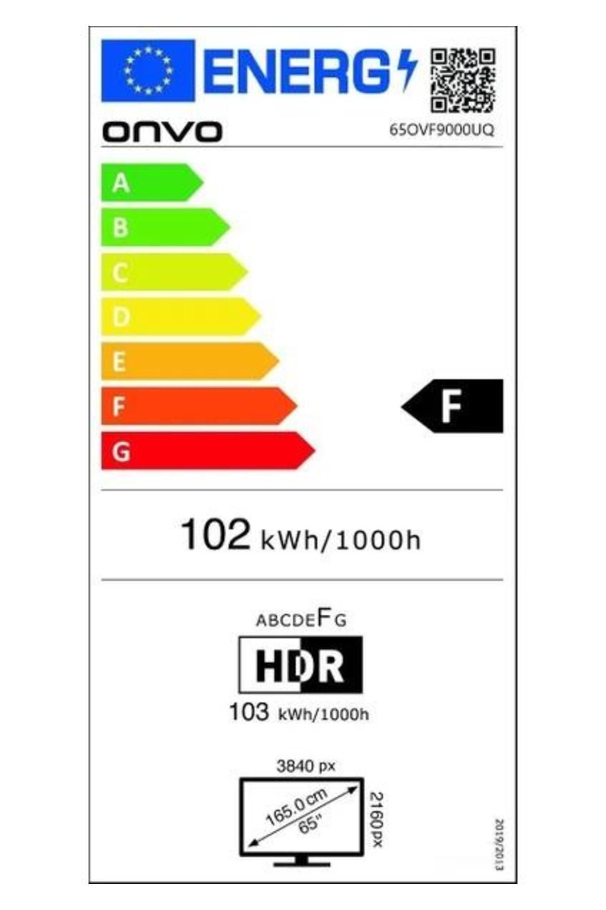 ONVO 65ovf9000uq 65 Inç 165 Ekran Uydu-5