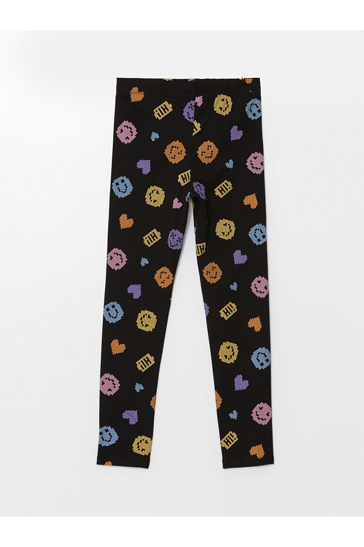 LC Waikiki-Lcwk Elastic Waist Patterned Girl's Leggings 3