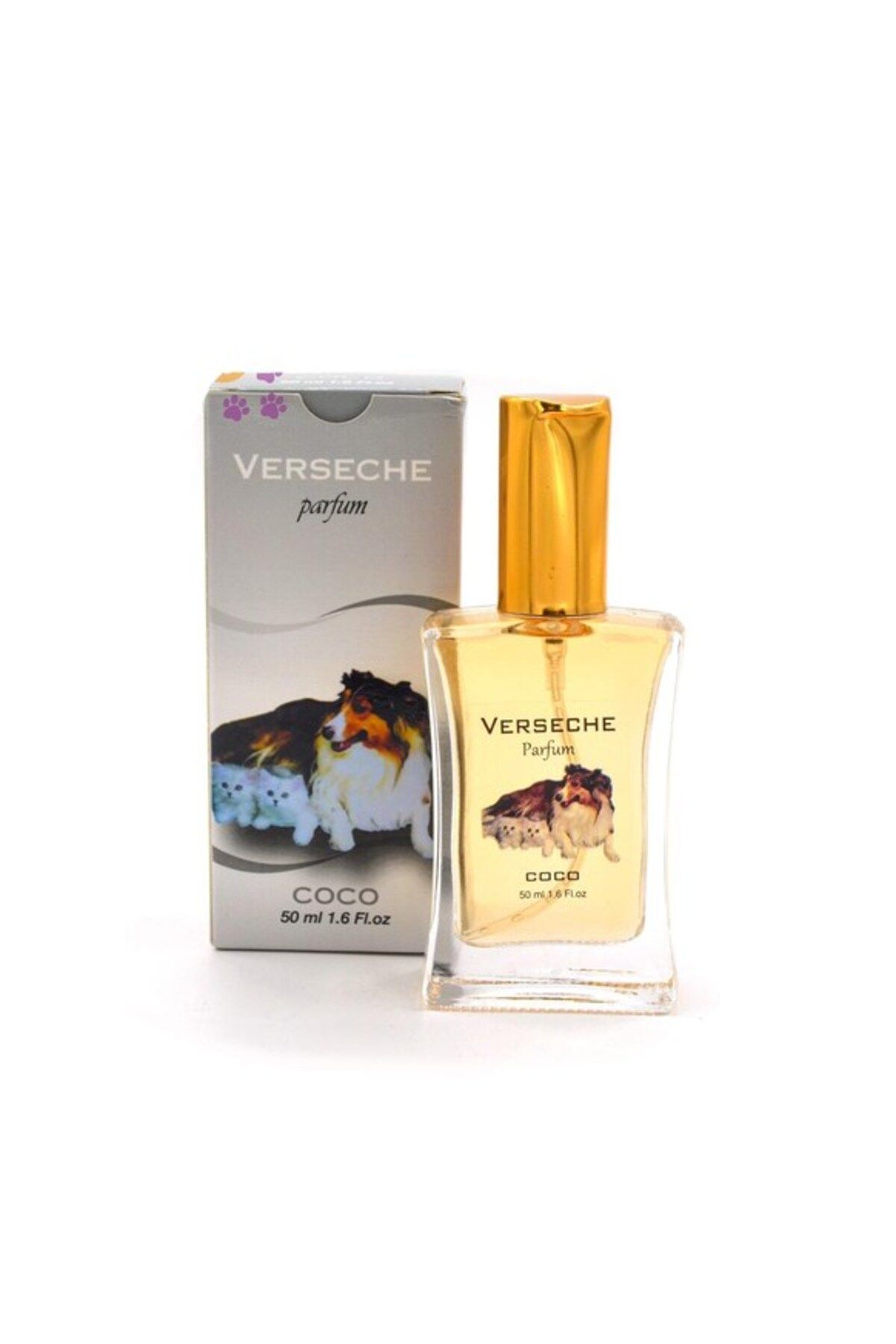 BYR Fırsat Byr Verseche Coco Kedi Köpek Parfümü Cam Şişe 50 Ml Yeni