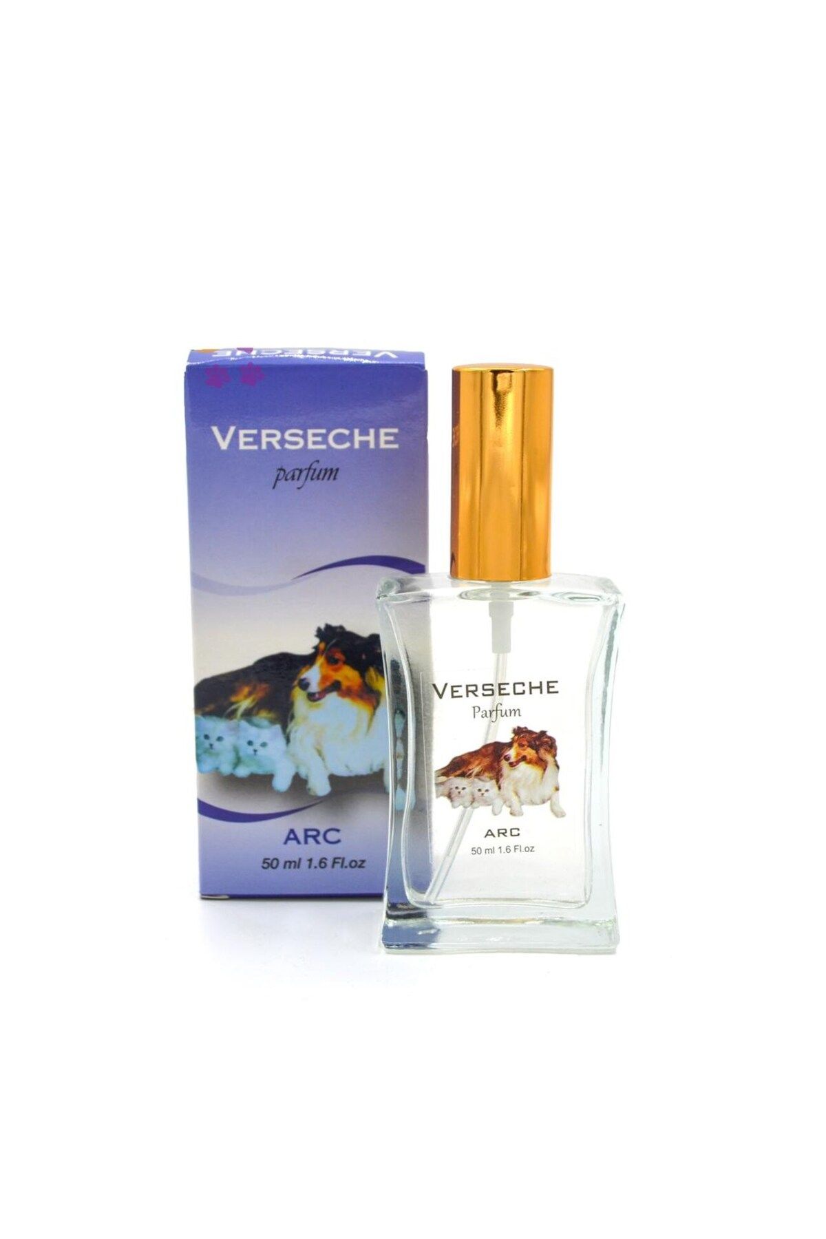 BYR Fırsat Byr Verseche Arc Kedi Köpek Parfümü Cam Şişe 50 Ml Yeni