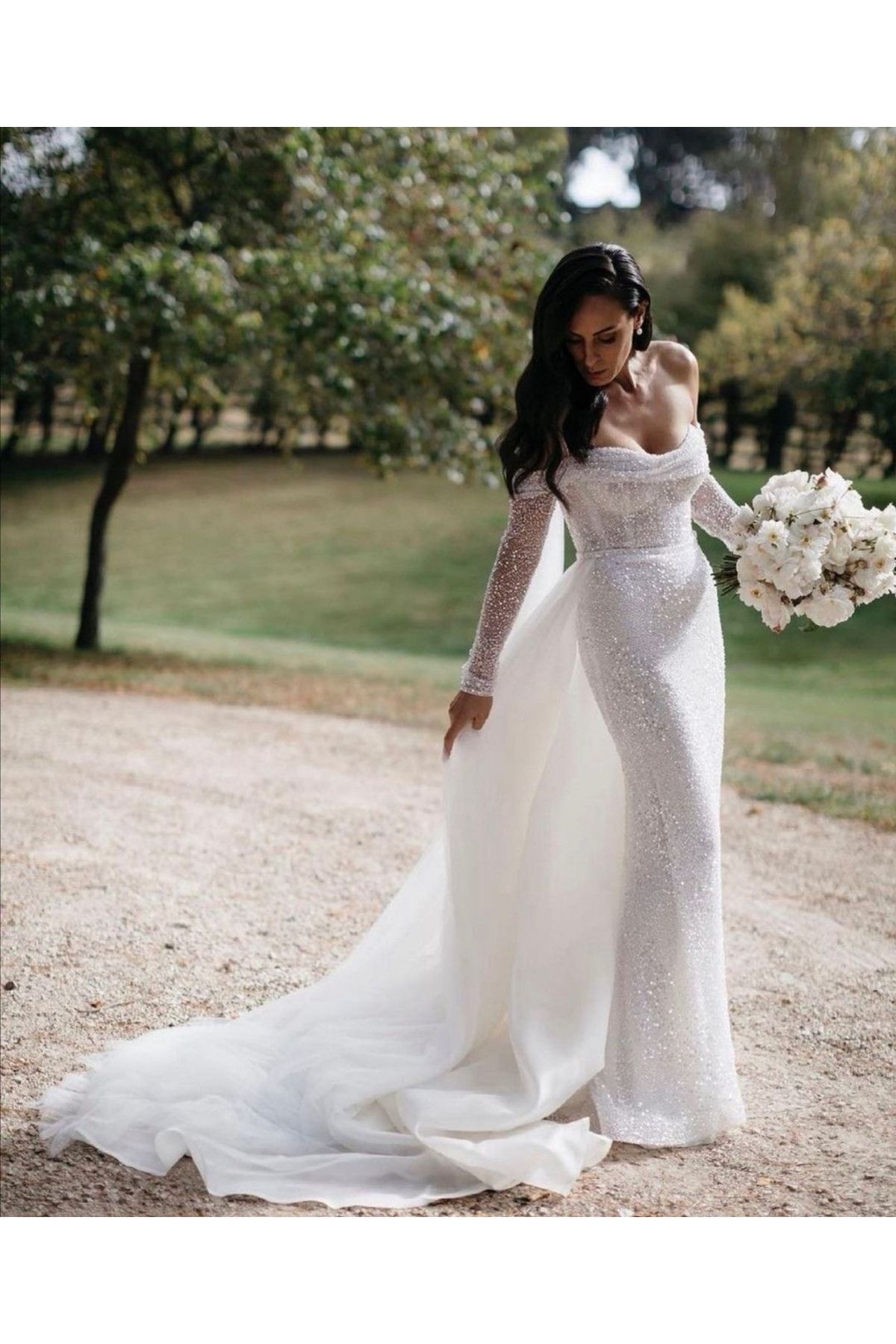 robe de mariée poisson