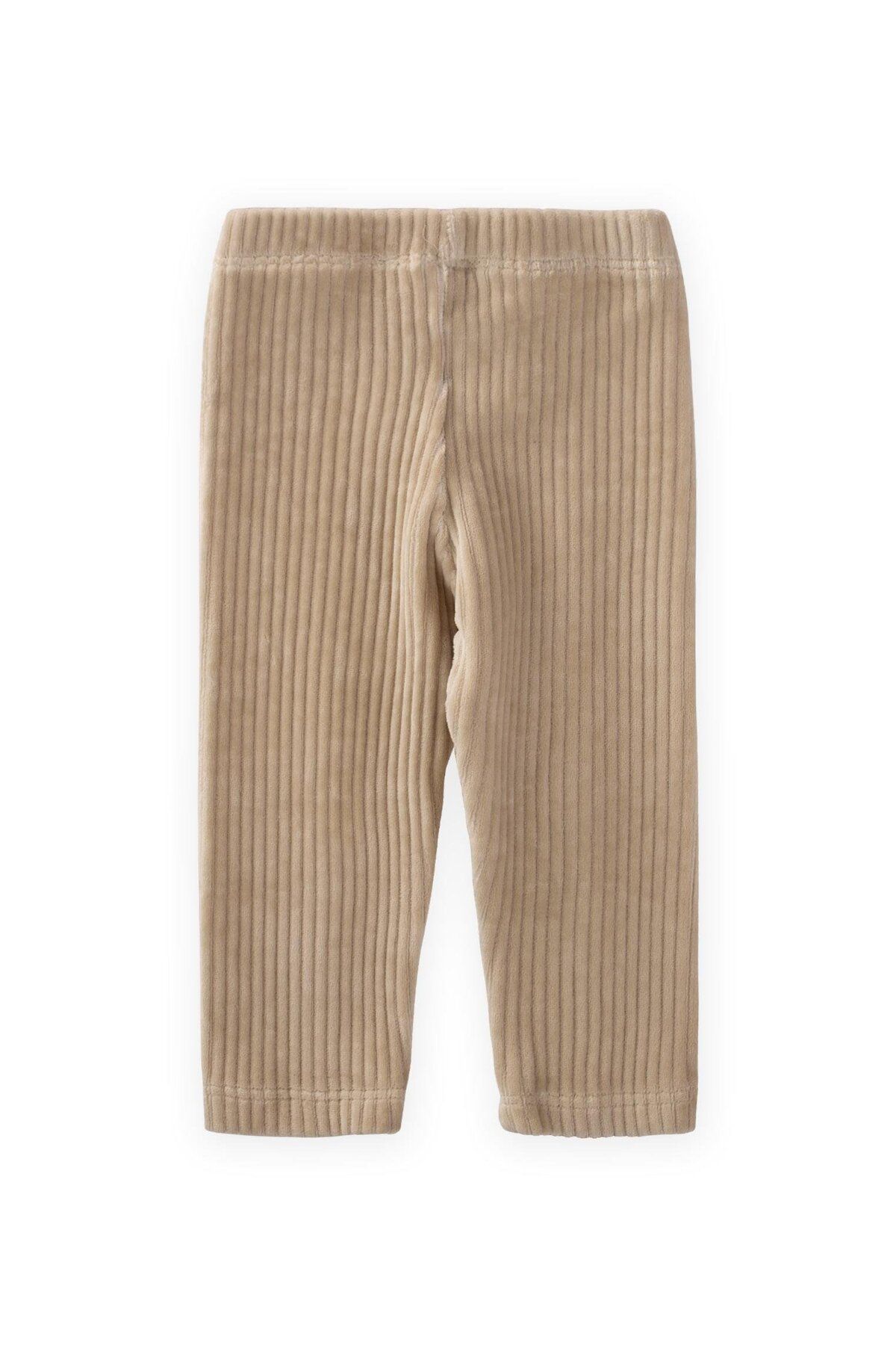 Cigit-Beige Corduroy Leggings - Ages 1-8 2