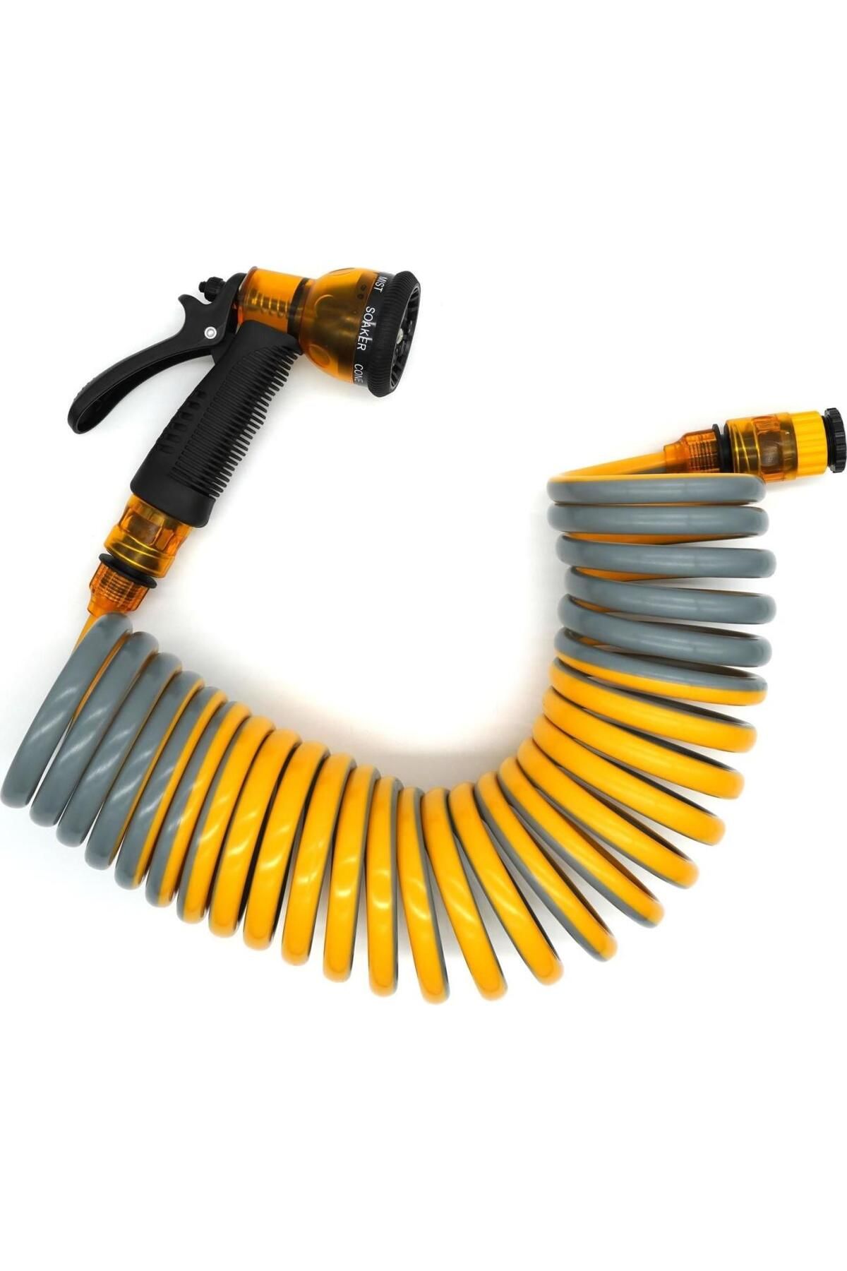 OEM Daye DY5908 Spiral Bahçe Sulama Hortum Seti 7,5 Metre
