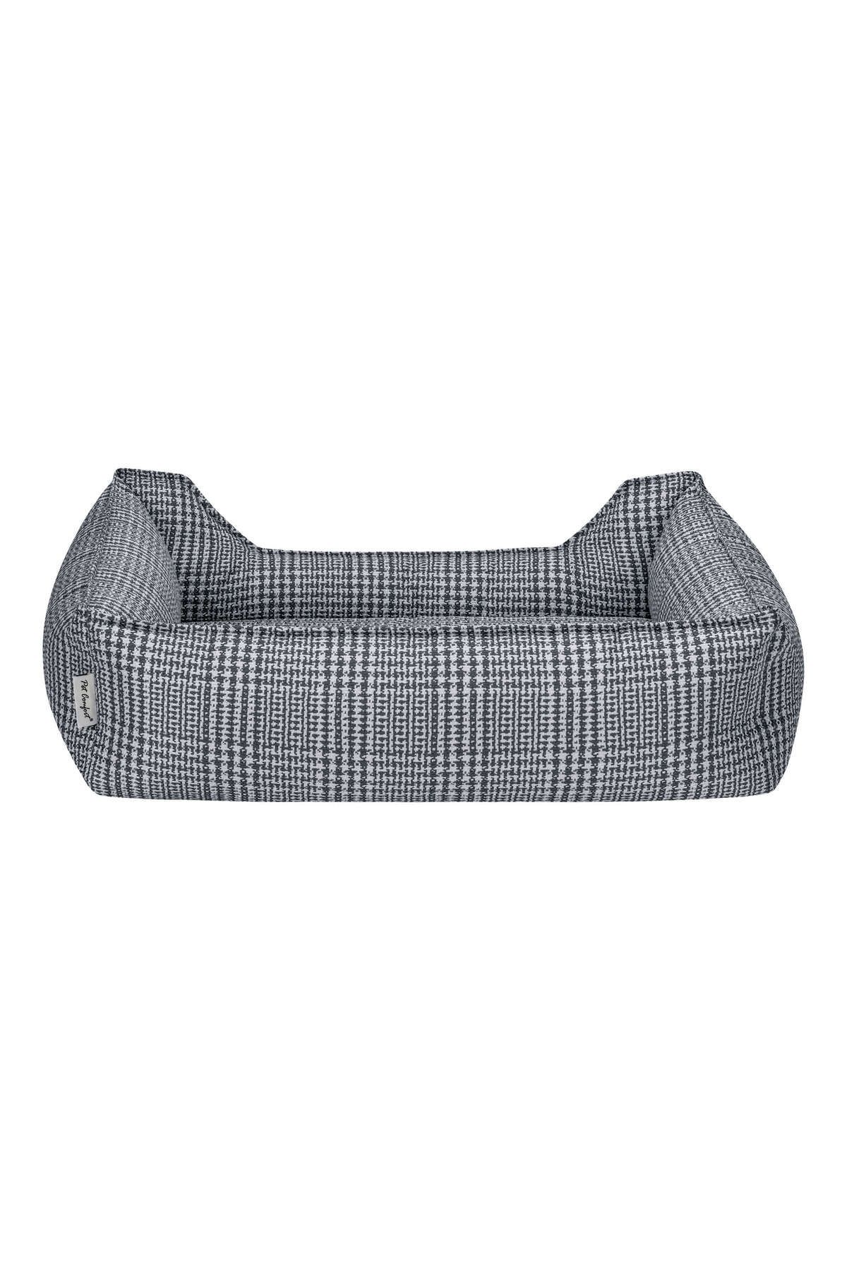 Pet Comfort-Delta Varius S 60X75Cm Blue Checkered Cat and Dog Bed - 639140 3