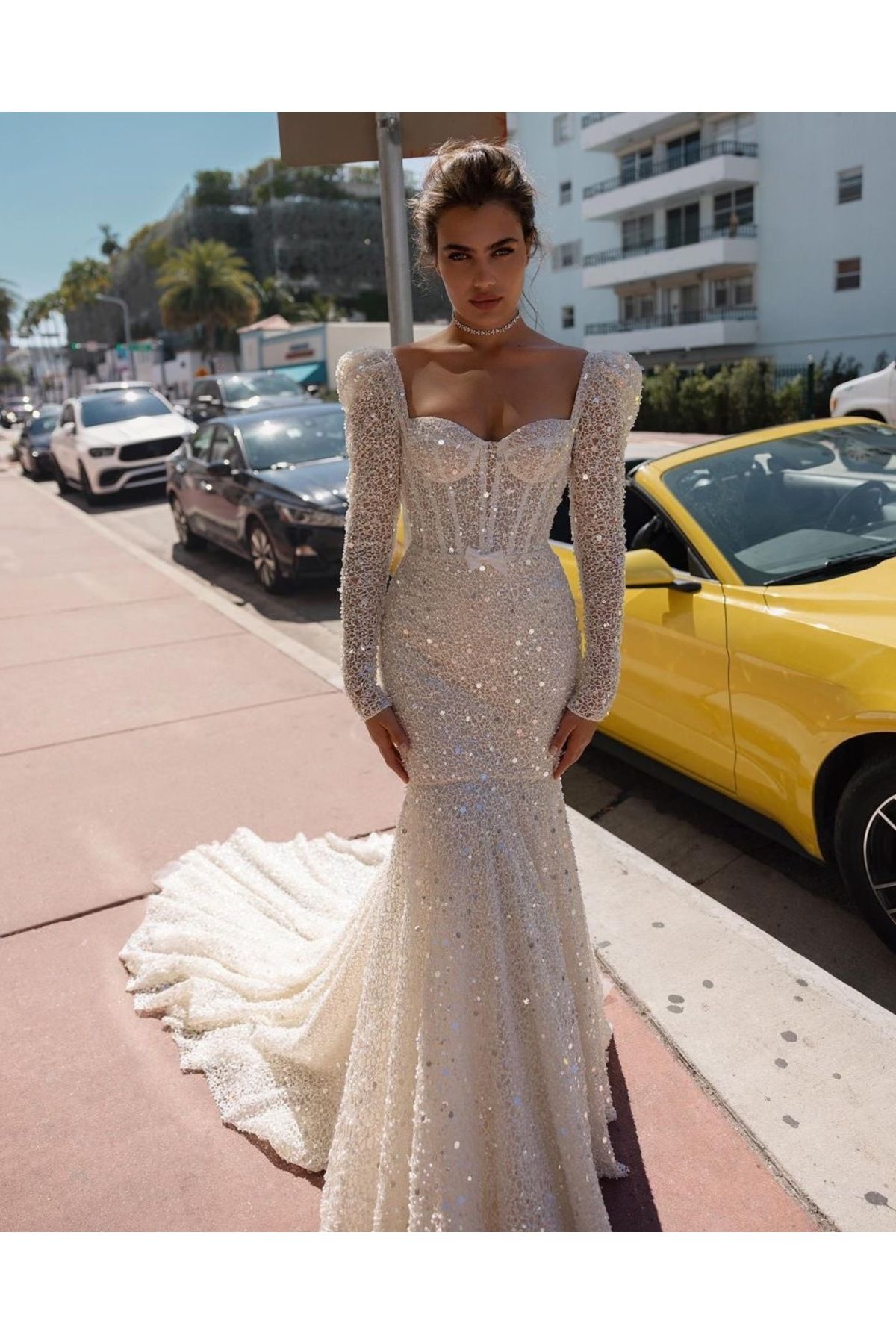 robe de mariée poisson