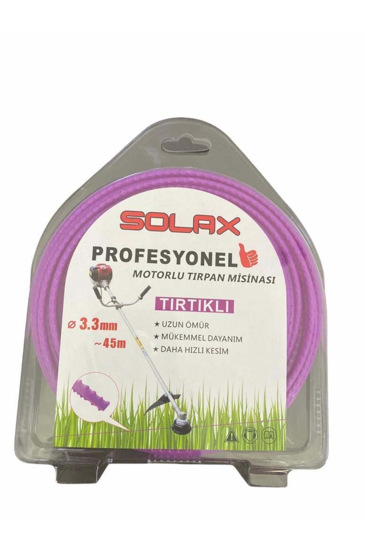 OEM Solax Tırtıklı Tırpan Misinası 3,3 mm 45 Metre