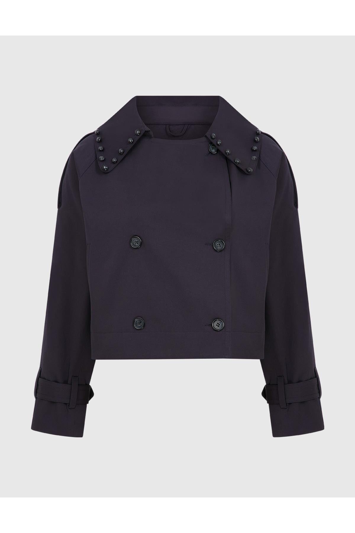 Bolton Kadın Lacivert Trençkot