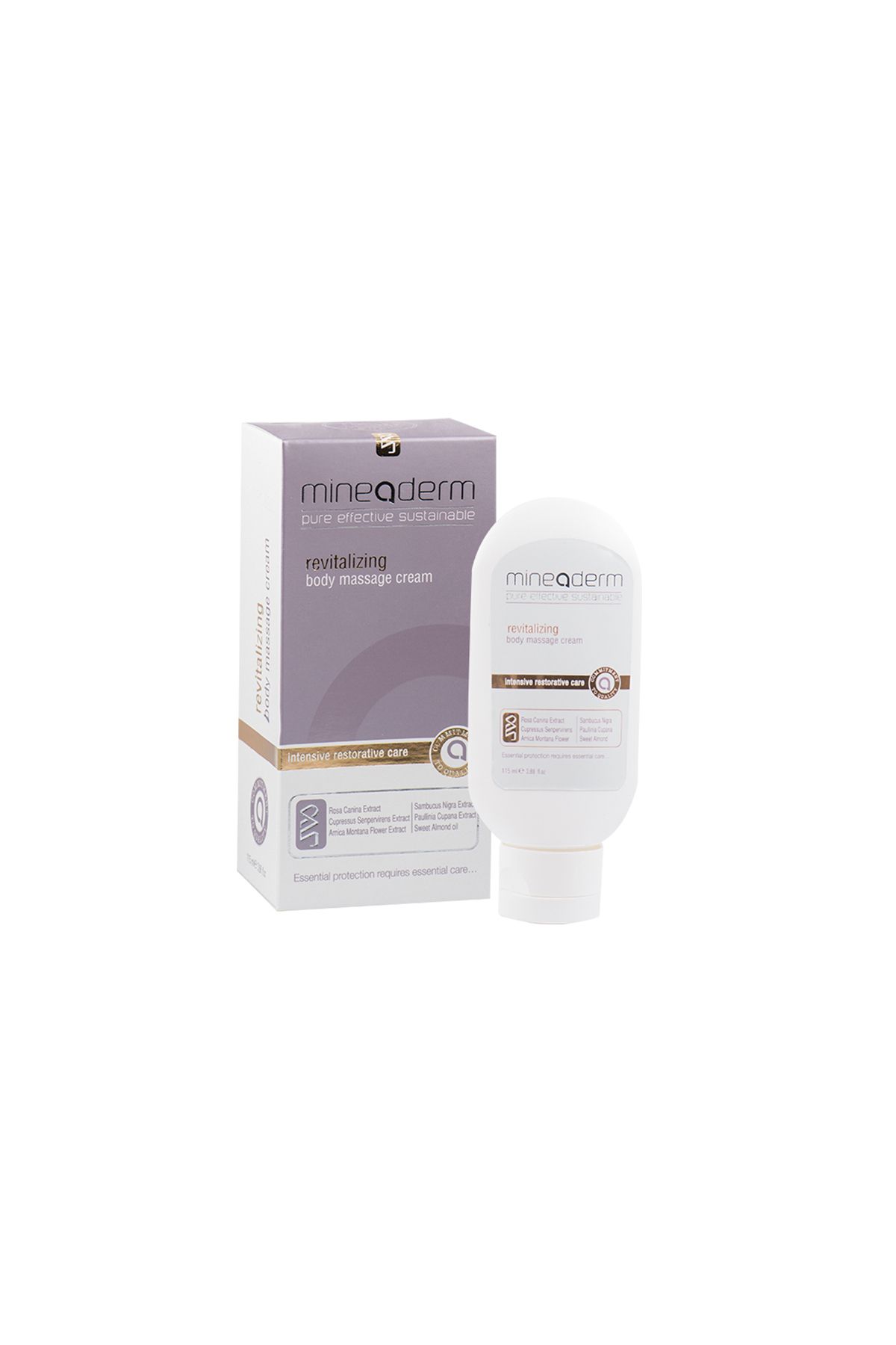 mineaderm Nemlendirici Masaj Kremi Revitalizing Body Massage Cream 115 ML