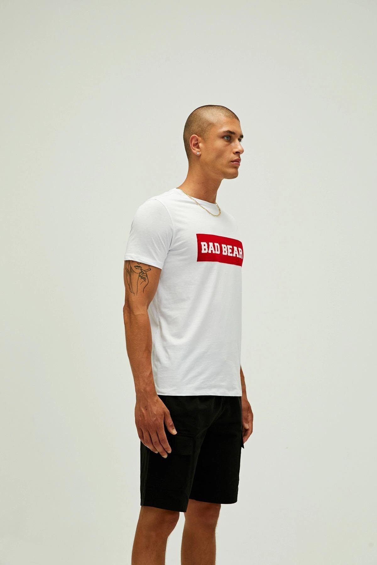 Bad Bear  Erkek Tişört Flog T-shirt - Görsel 4