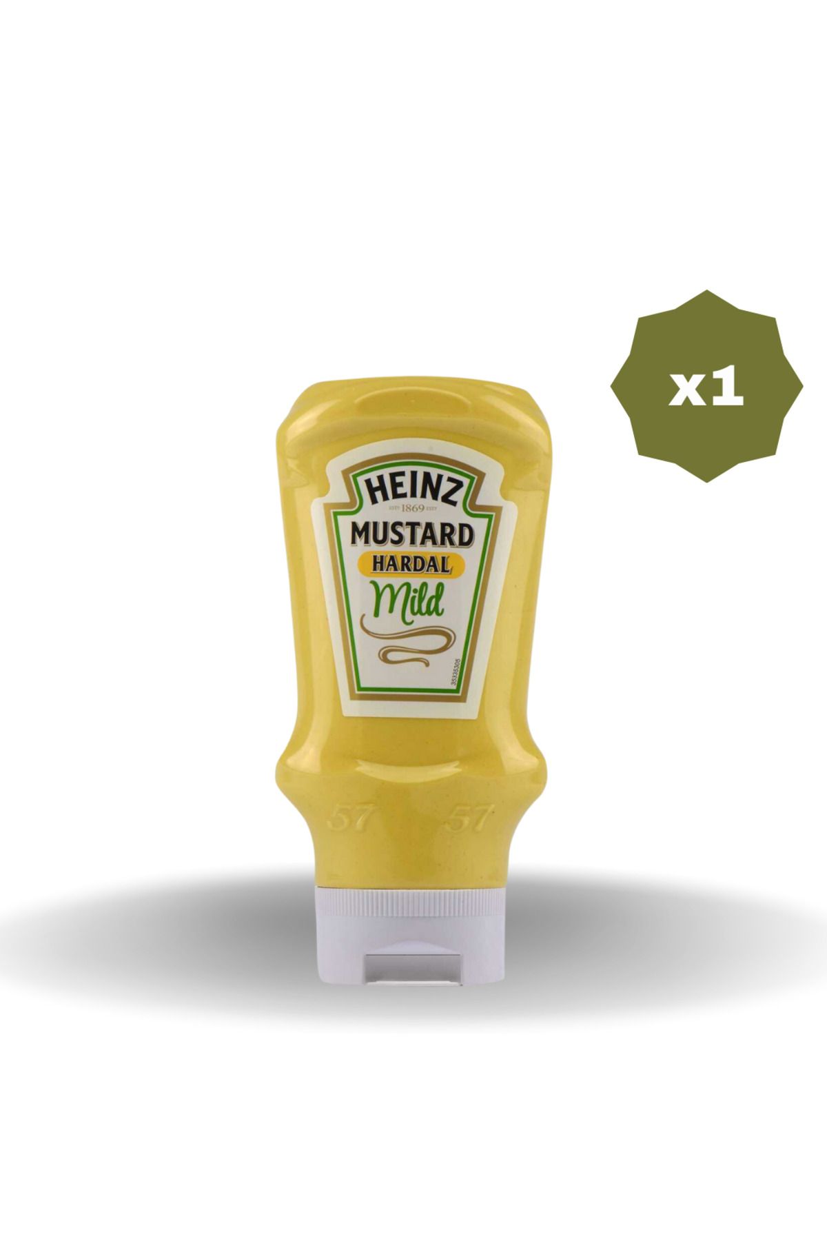 Heinz HEİNZ HARDAL MİLD 445 GR X 1 ADET