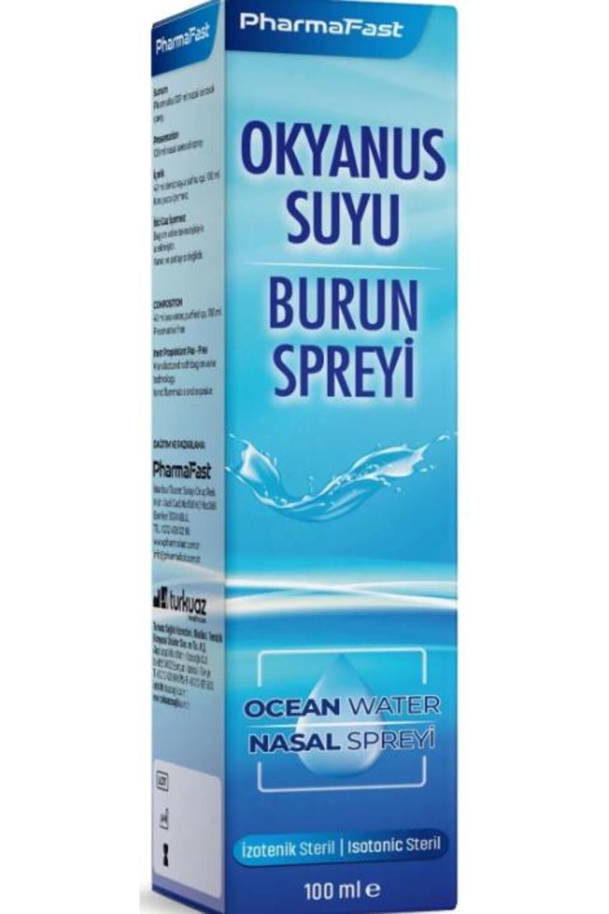 Pharma Fast Pharmafast Okyanus Suyu Burun Spreyi 100 ml