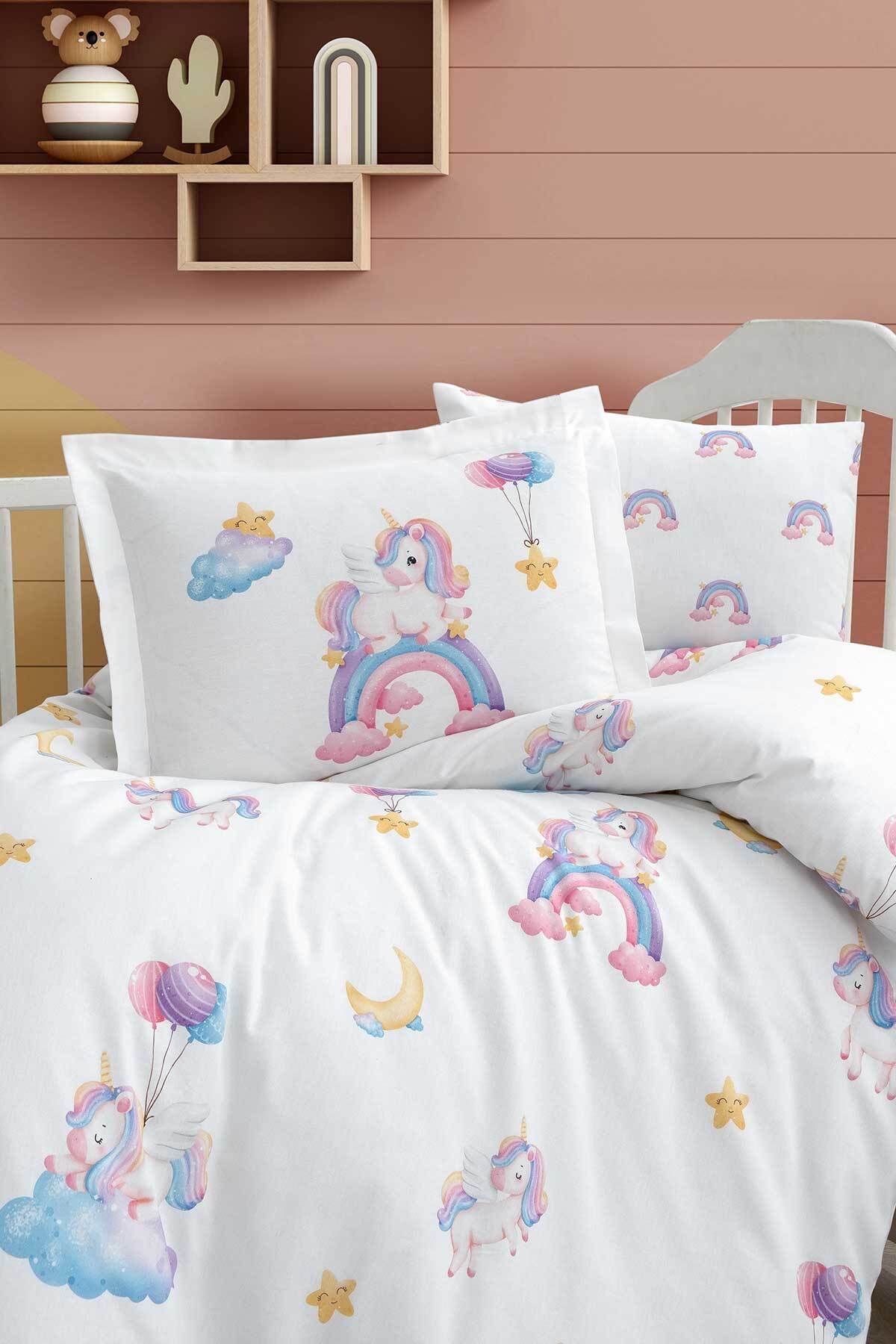 Kanz-Ranforce Baby Bedding Set - Unicorn 3