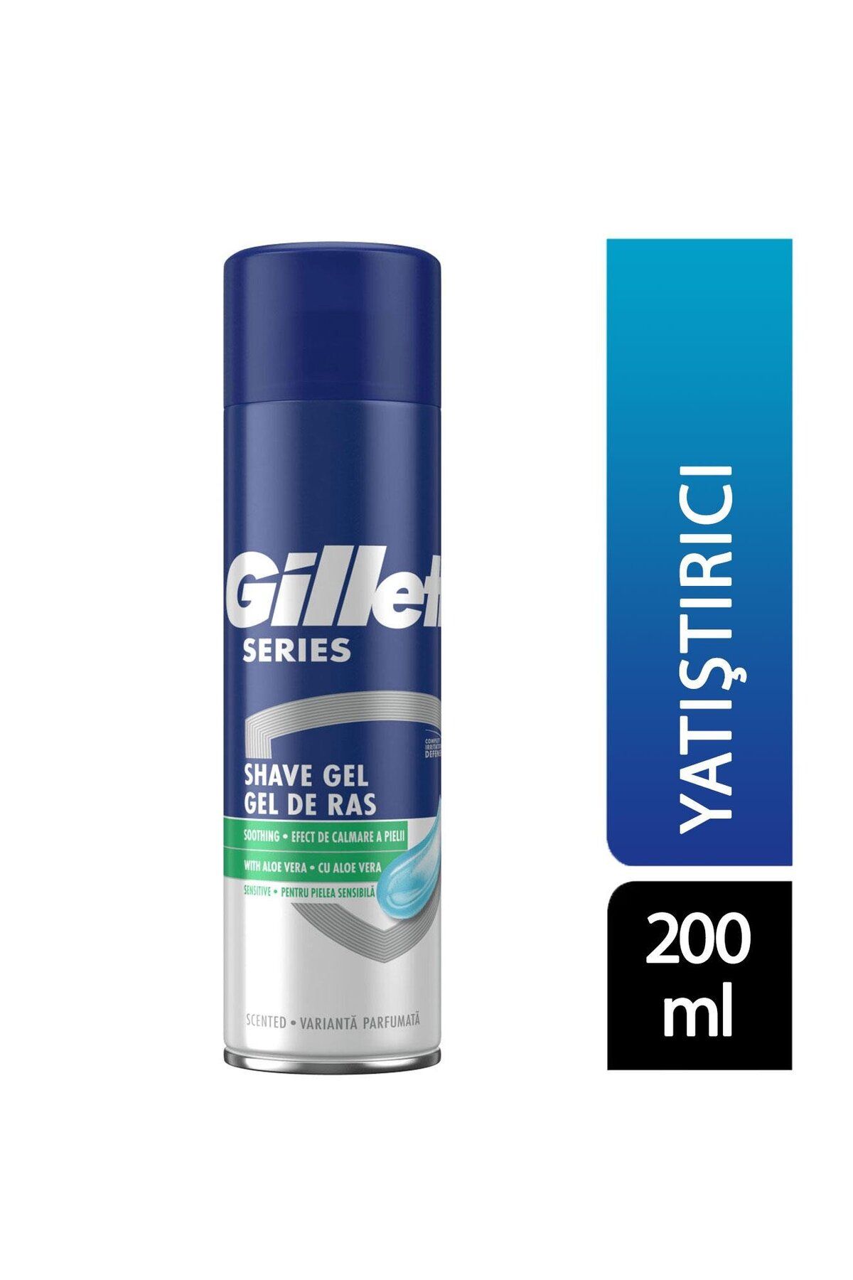 Gillette Gilette Yatıştırıcı Aloe Vera Tıraş Jeli 200 ml