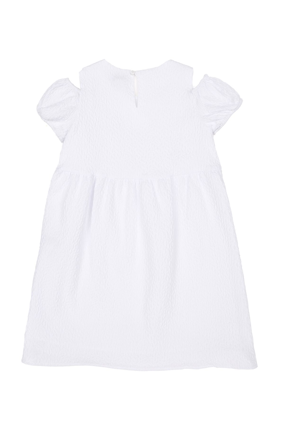 U.S. Polo Assn.-Girls' White Sleeveless Woven Dress 50282955 -Vr013 3