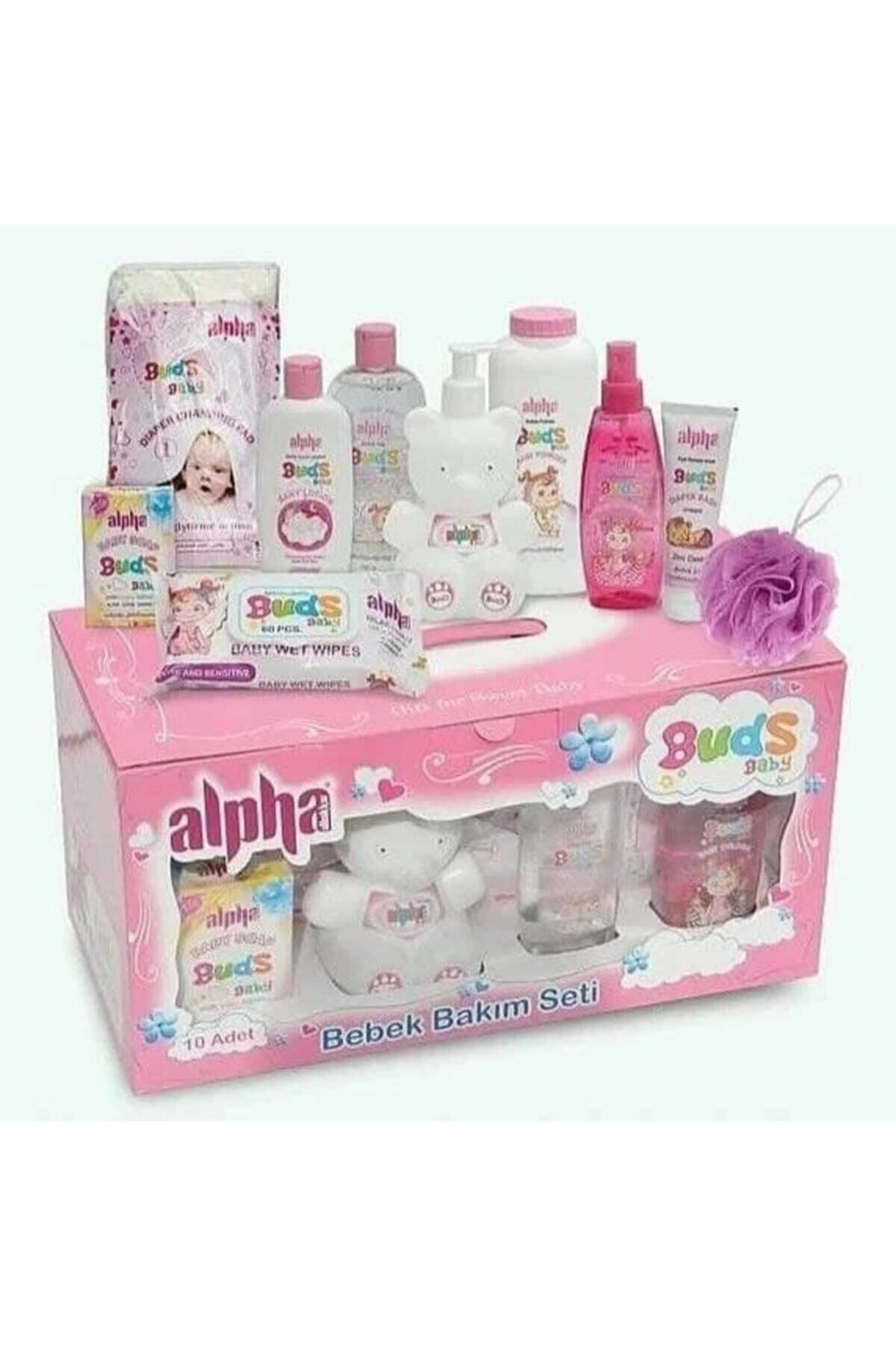 Alpha Cosmetic Alpha Buds Baby Kız Bebek Bakım Seti