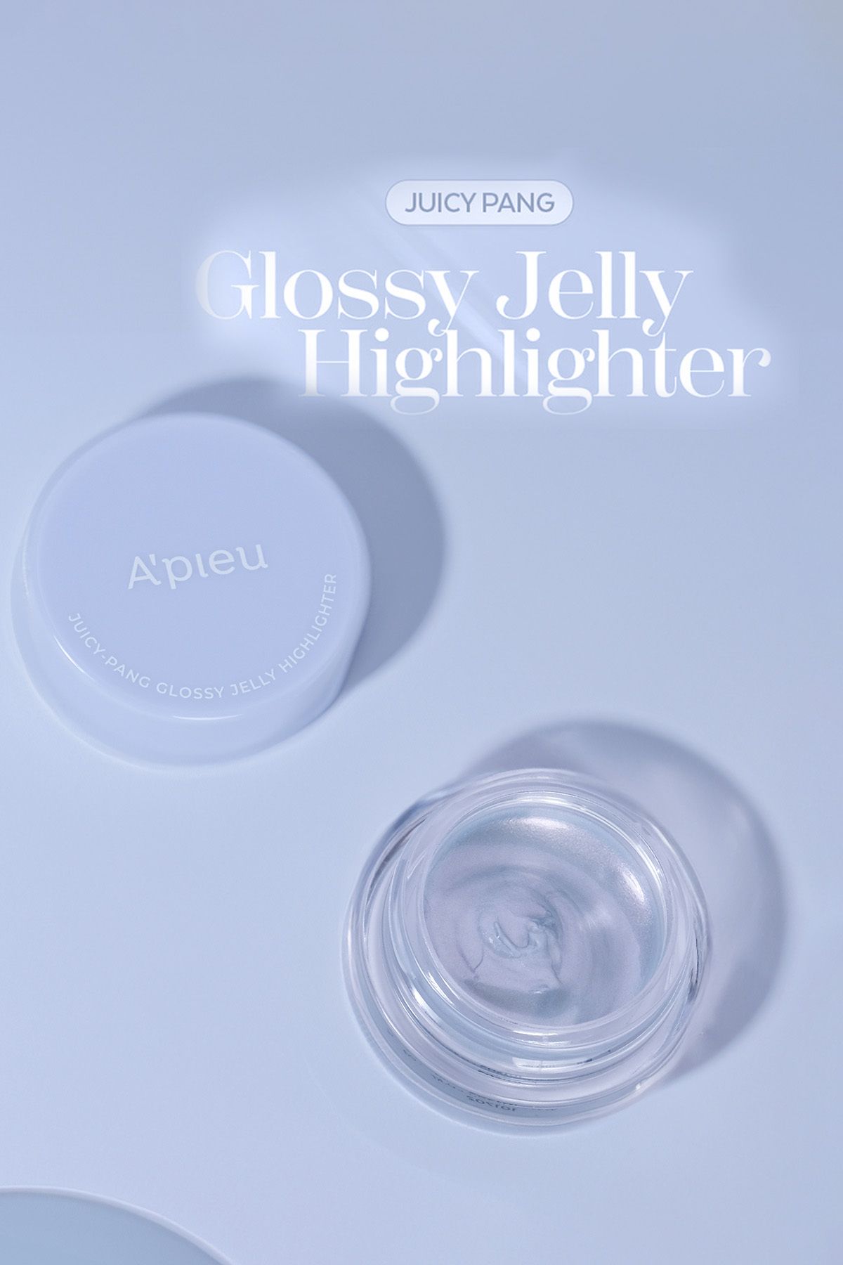 Missha-Wet & Natural Looking Gel Illuminator a'Pieu Juicy Pang Glossy Jelly Highlighter ( # 5 Mermaid) 7