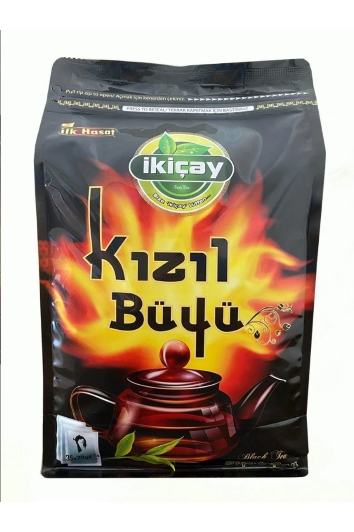 ikiçay Kızıl Büyü 700Gr Demlik Poşet Kilitli Ambalaj