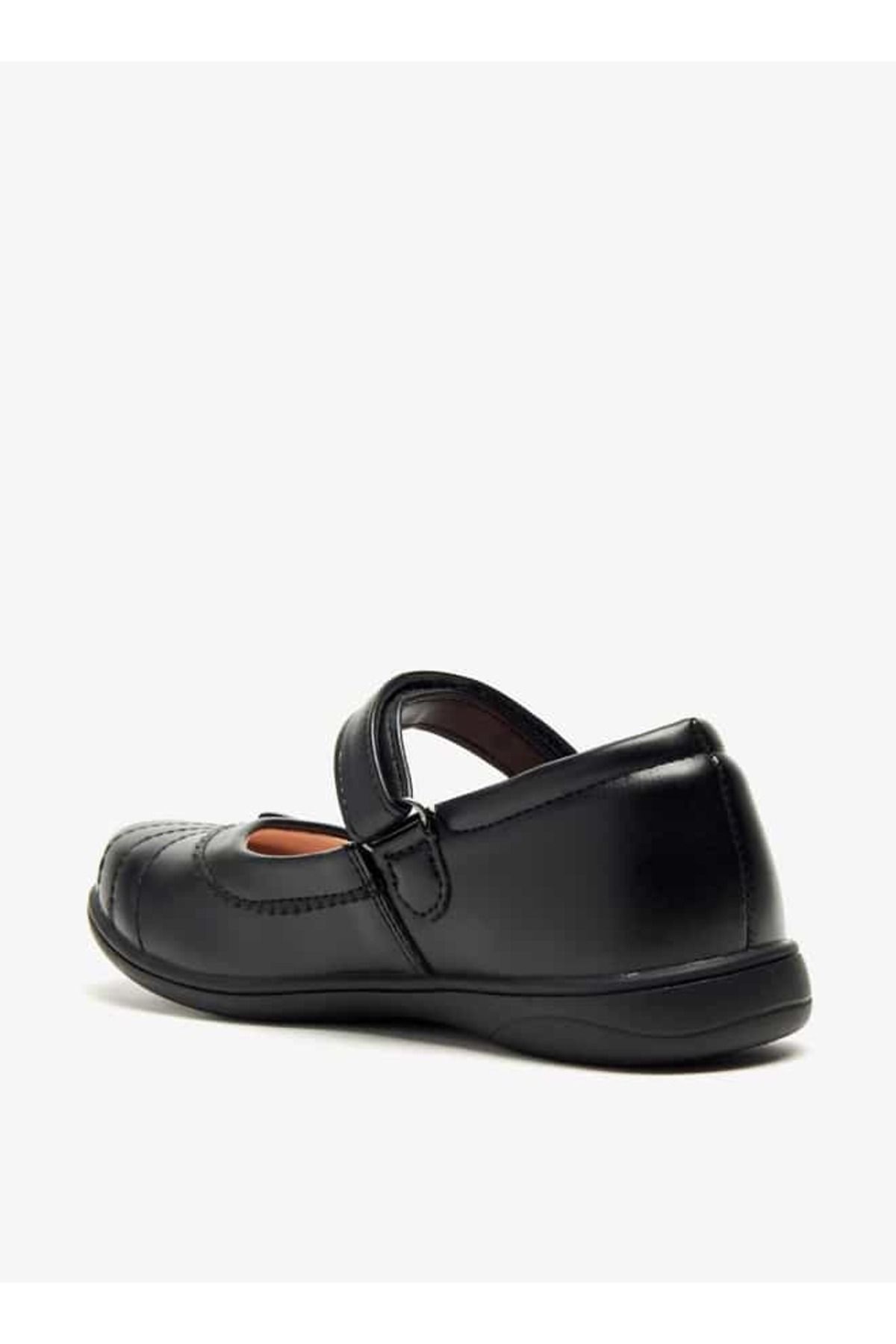 Flora Bella by Shoexpress-Flora Bella Textured Mary Jane Shoes with Hook and Loop Closure 2