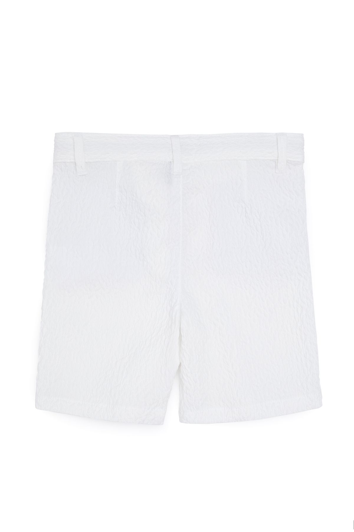 U.S. Polo Assn.-Girl's White Woven Shorts 50282944 -Vr013 3