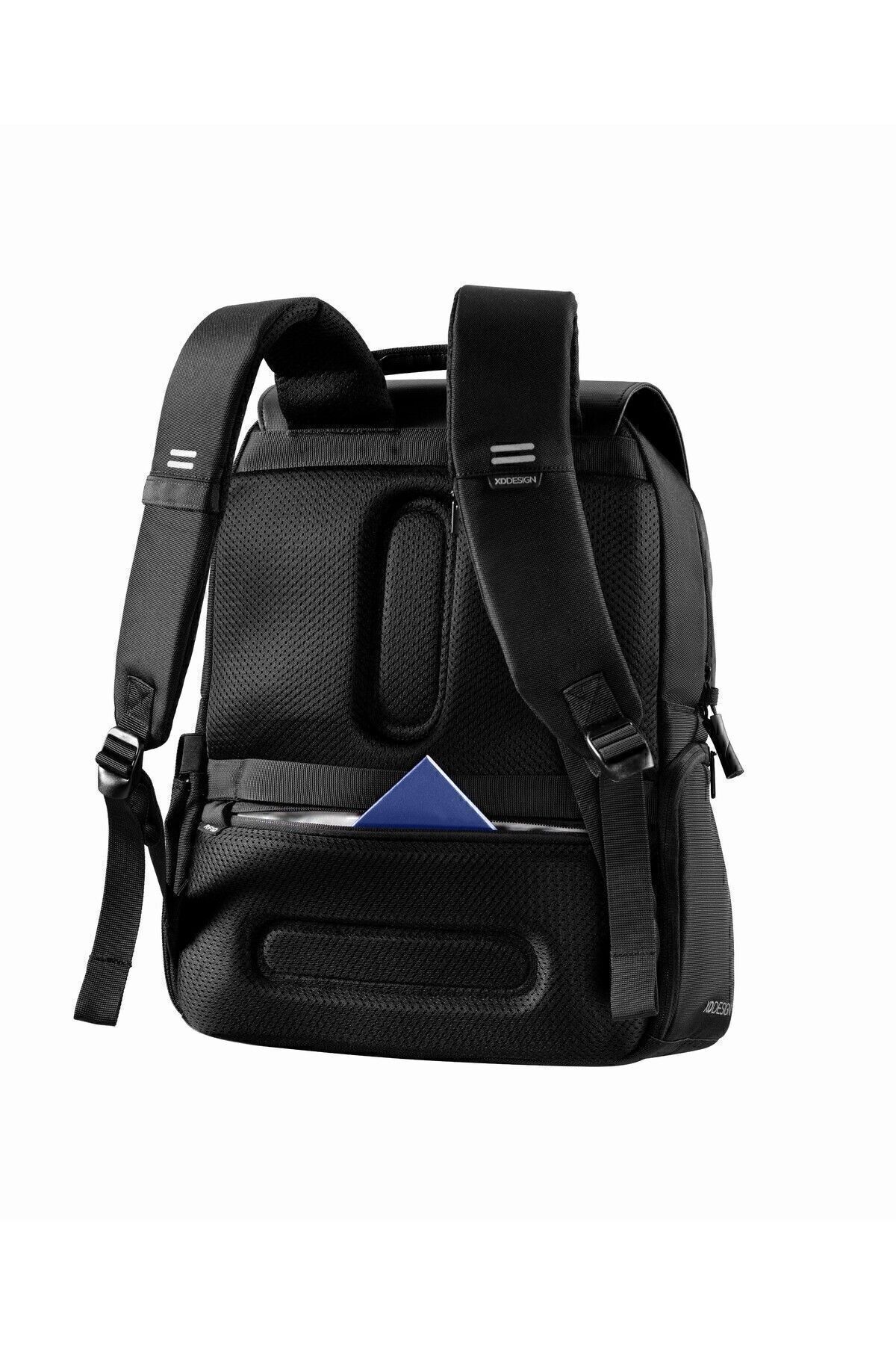 XD Design-Bobby Soft Daypack Anti-Theft Design Black Backpack 15 L 7