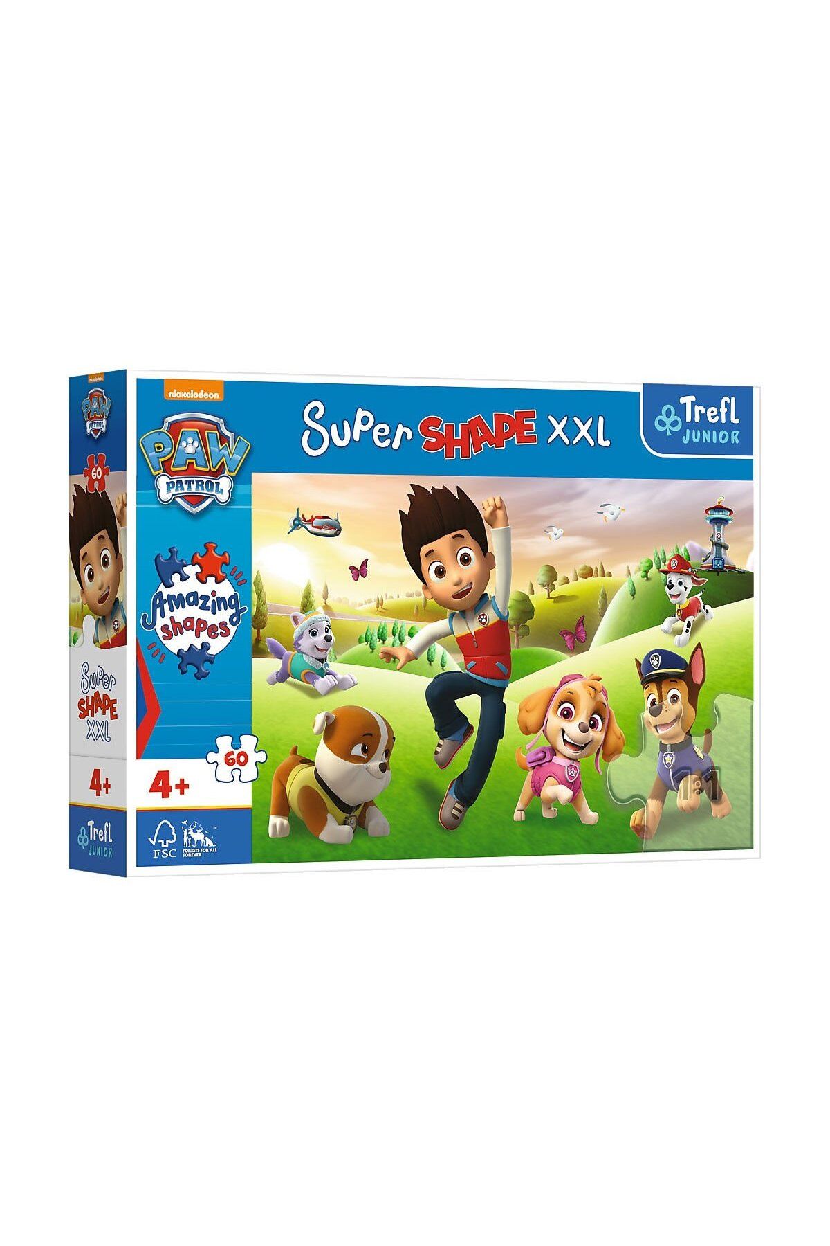 VARDEM OYUNCAK PUZZLE-50009 Paw Patrol XXL 60 Parça Puzzle