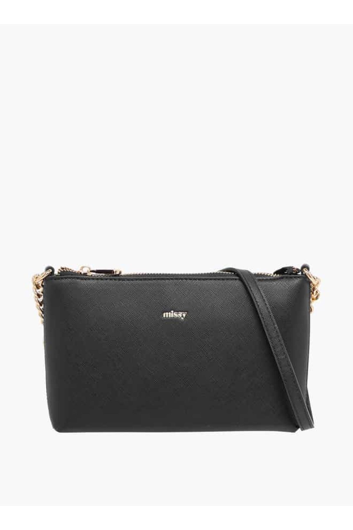 Missy-All-Over Monogram Print Crossbody Bag with Zip Closure and Adjustable Strap 1